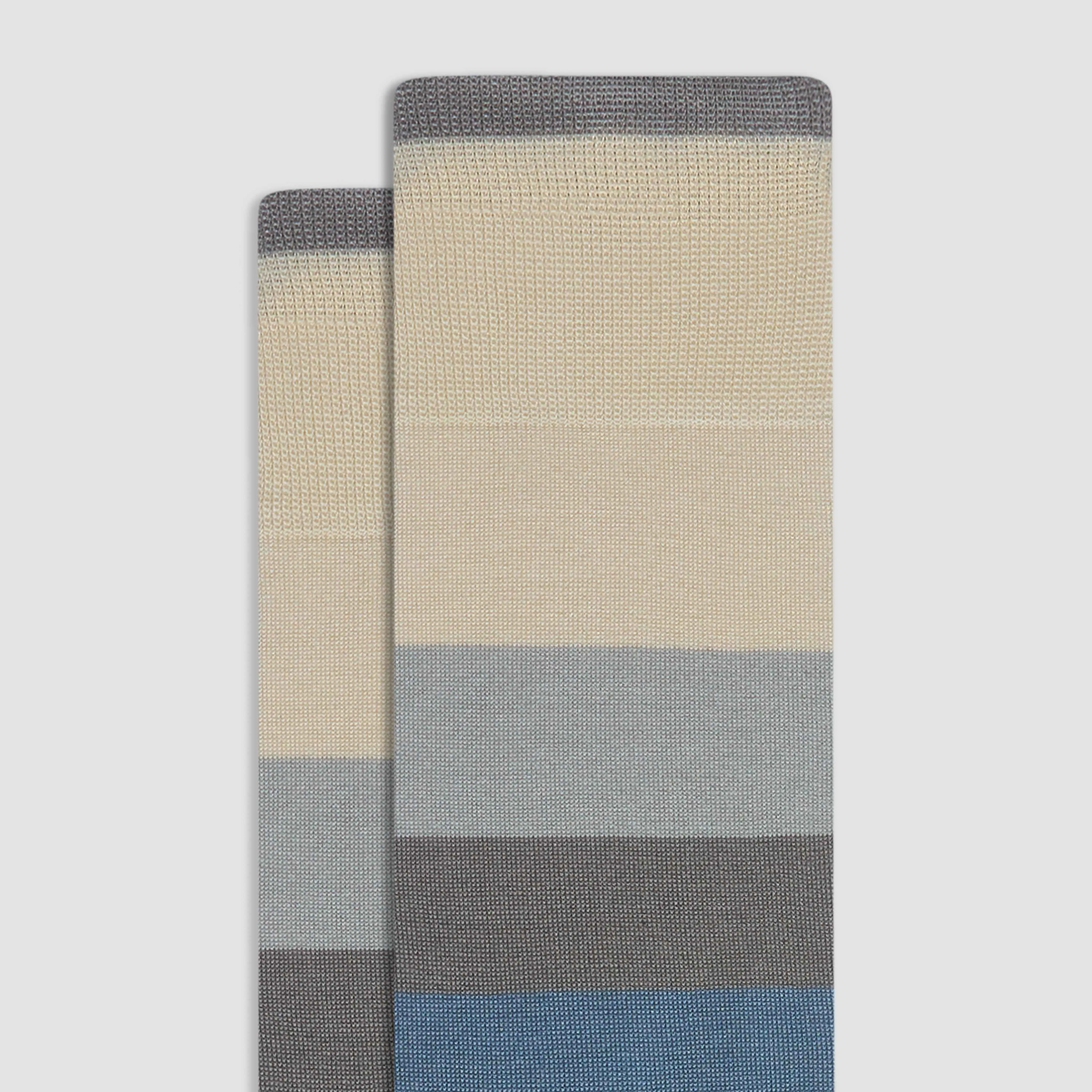 Striped Mid-Calf Socks sold by Bugatchi product image thumbnail 2