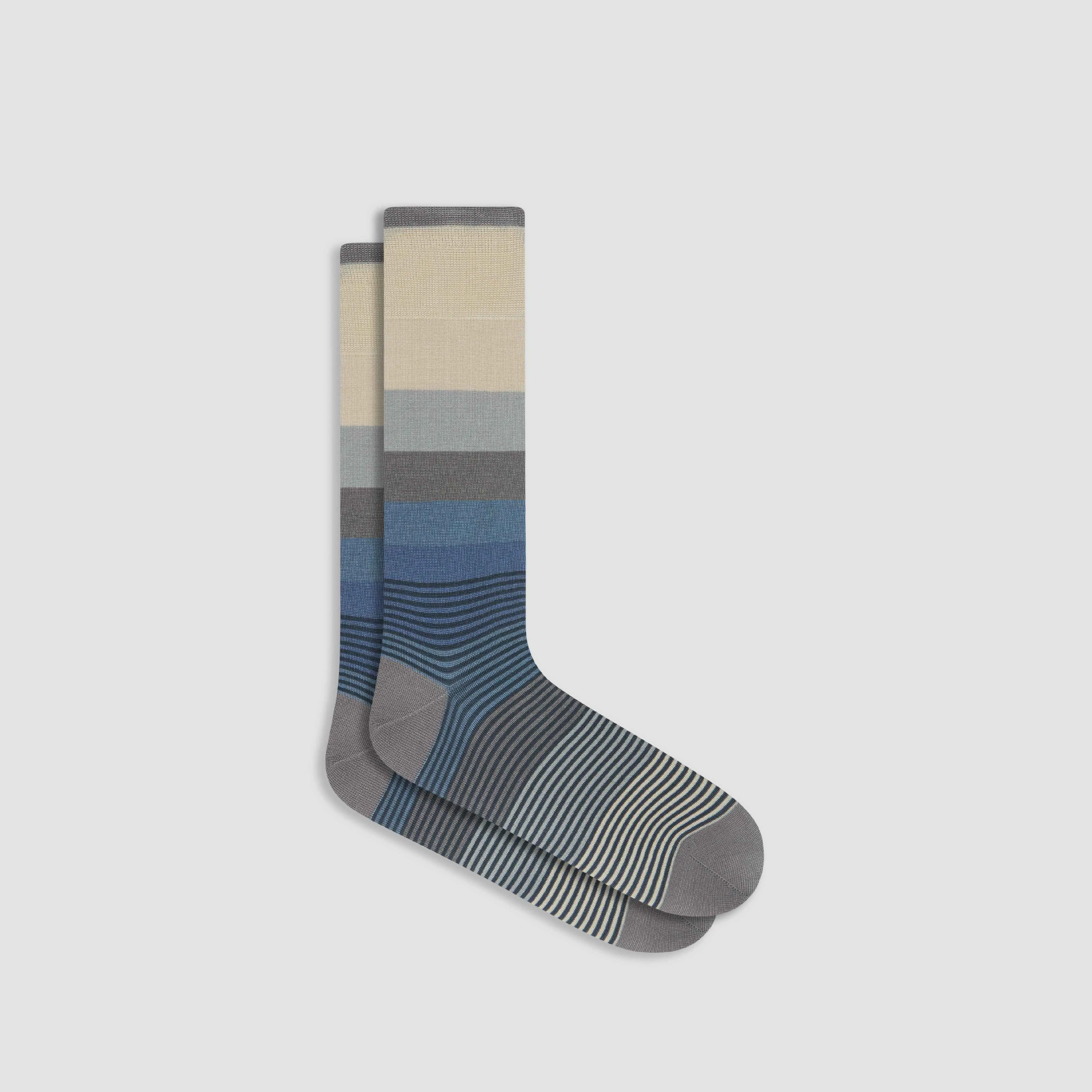 Striped Mid-Calf Socks sold by Bugatchi