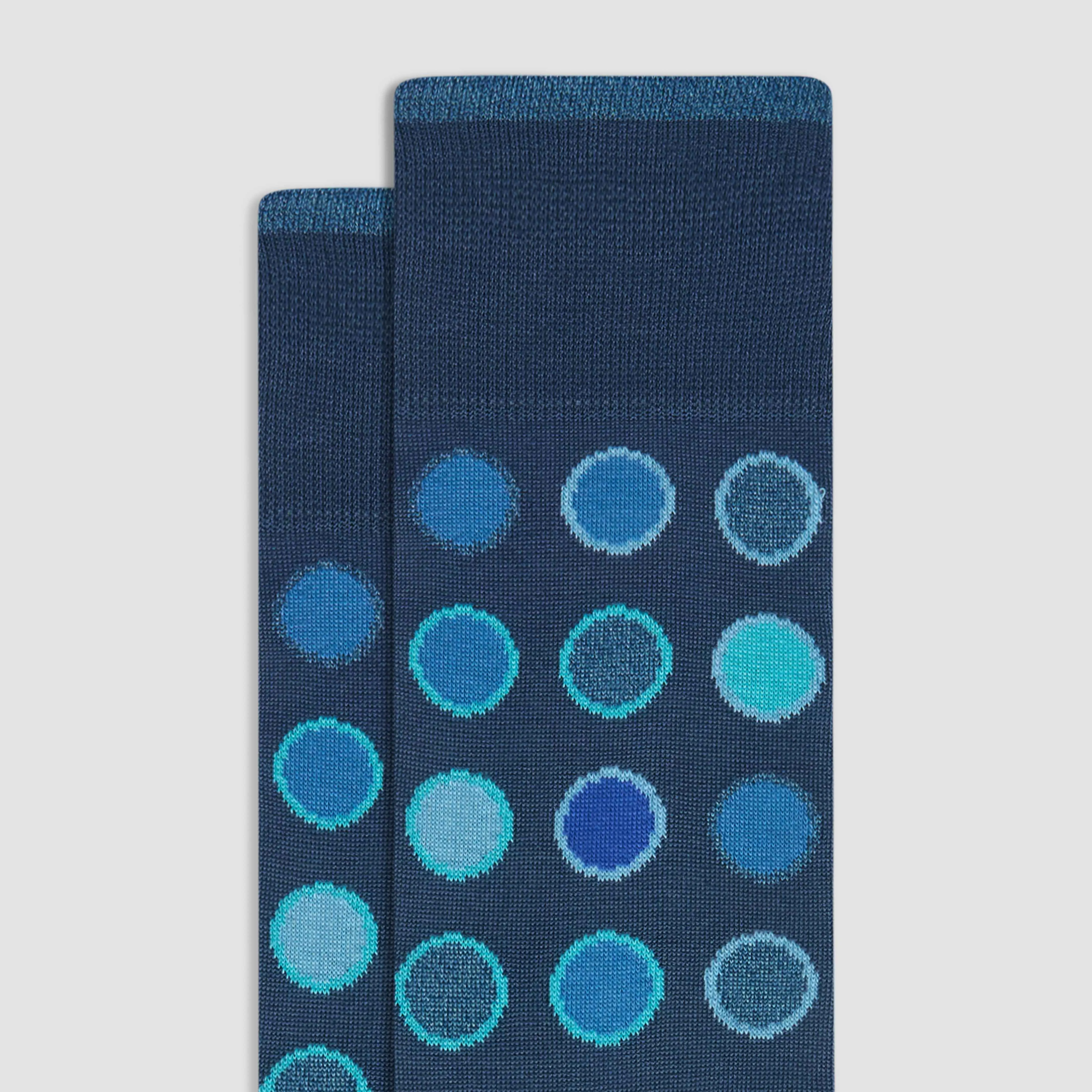 Geometric Mid-Calf Socks sold by Bugatchi product image thumbnail 2