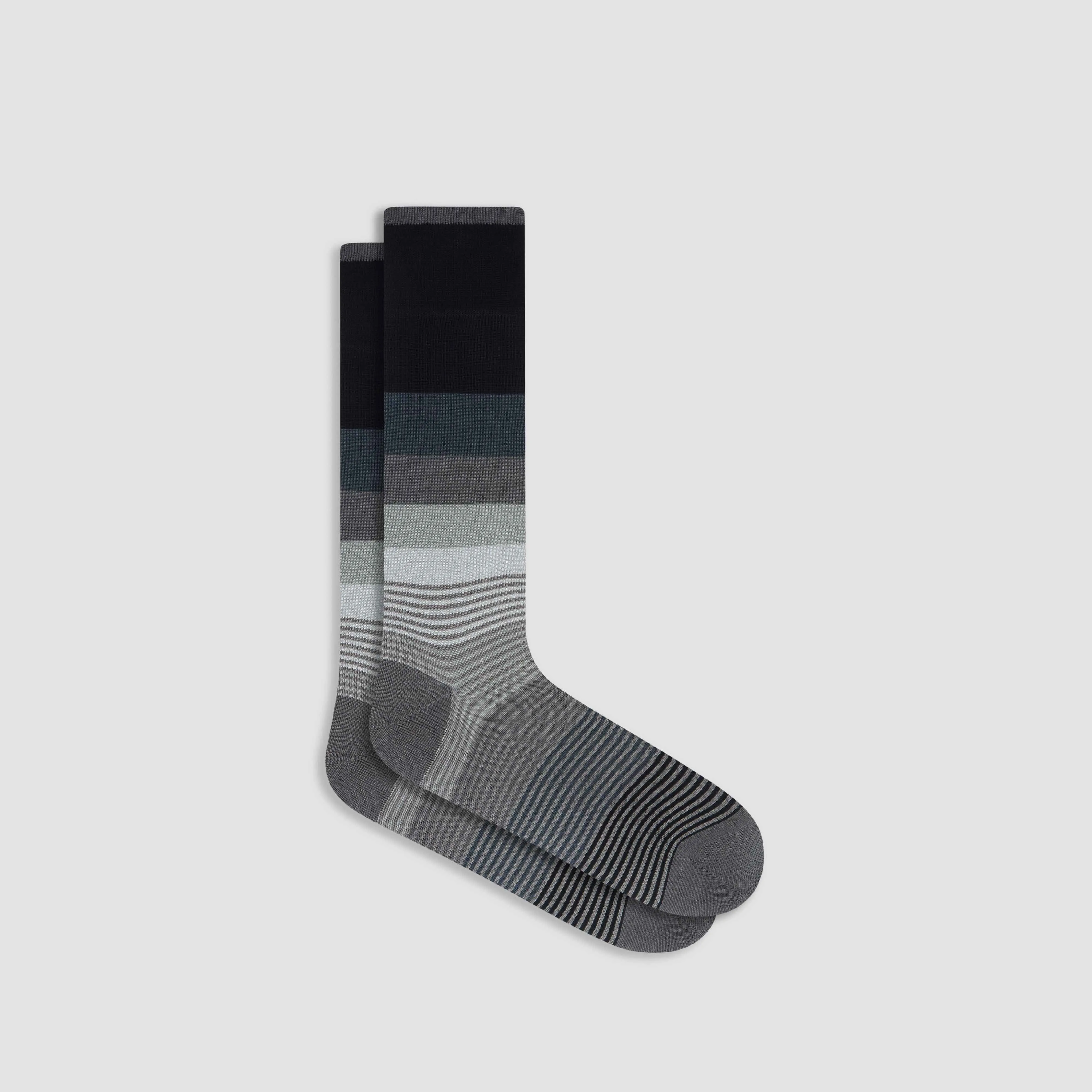 Striped Mid-Calf Socks sold by Bugatchi