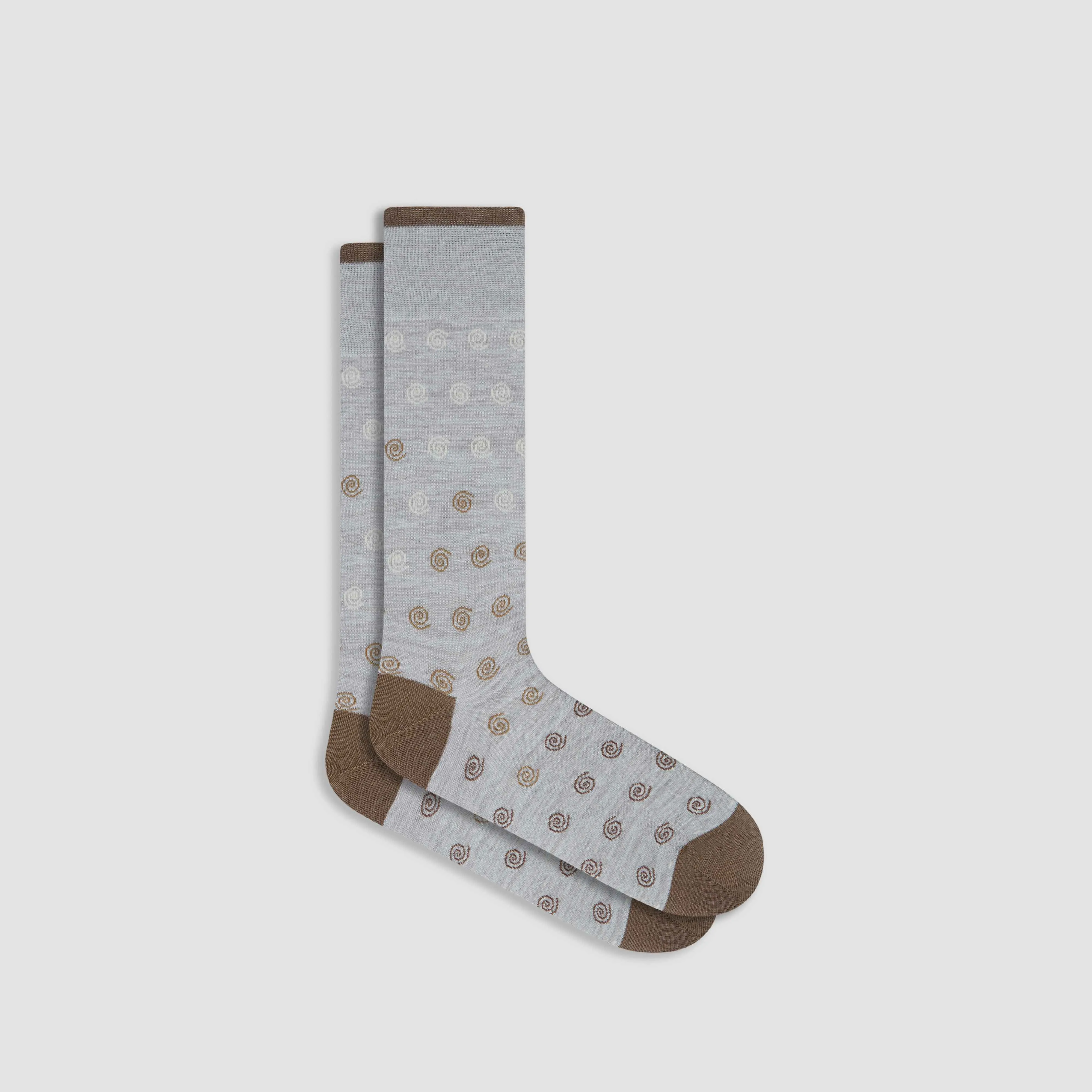 Curls & Swirls Mid-Calf Socks sold by Bugatchi