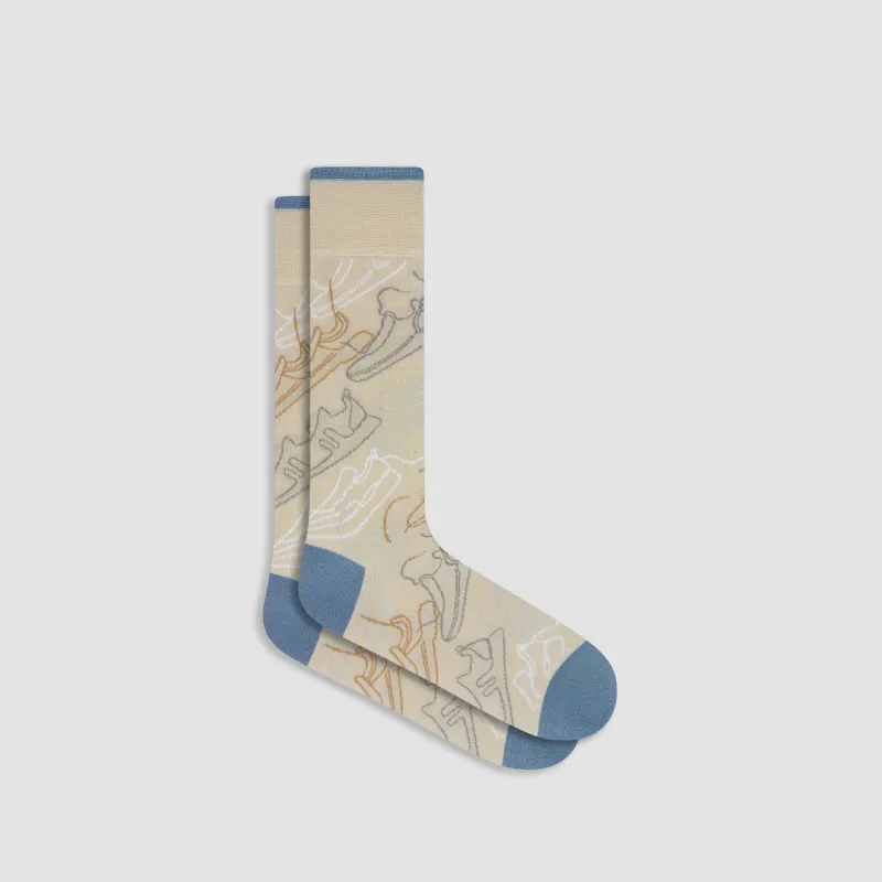Sneaker Mid-Calf Socks sold by Bugatchi