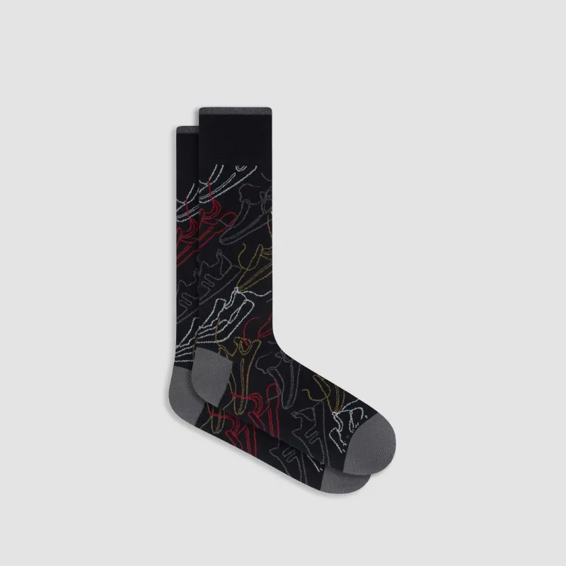 Sneaker Mid-Calf Socks sold by Bugatchi