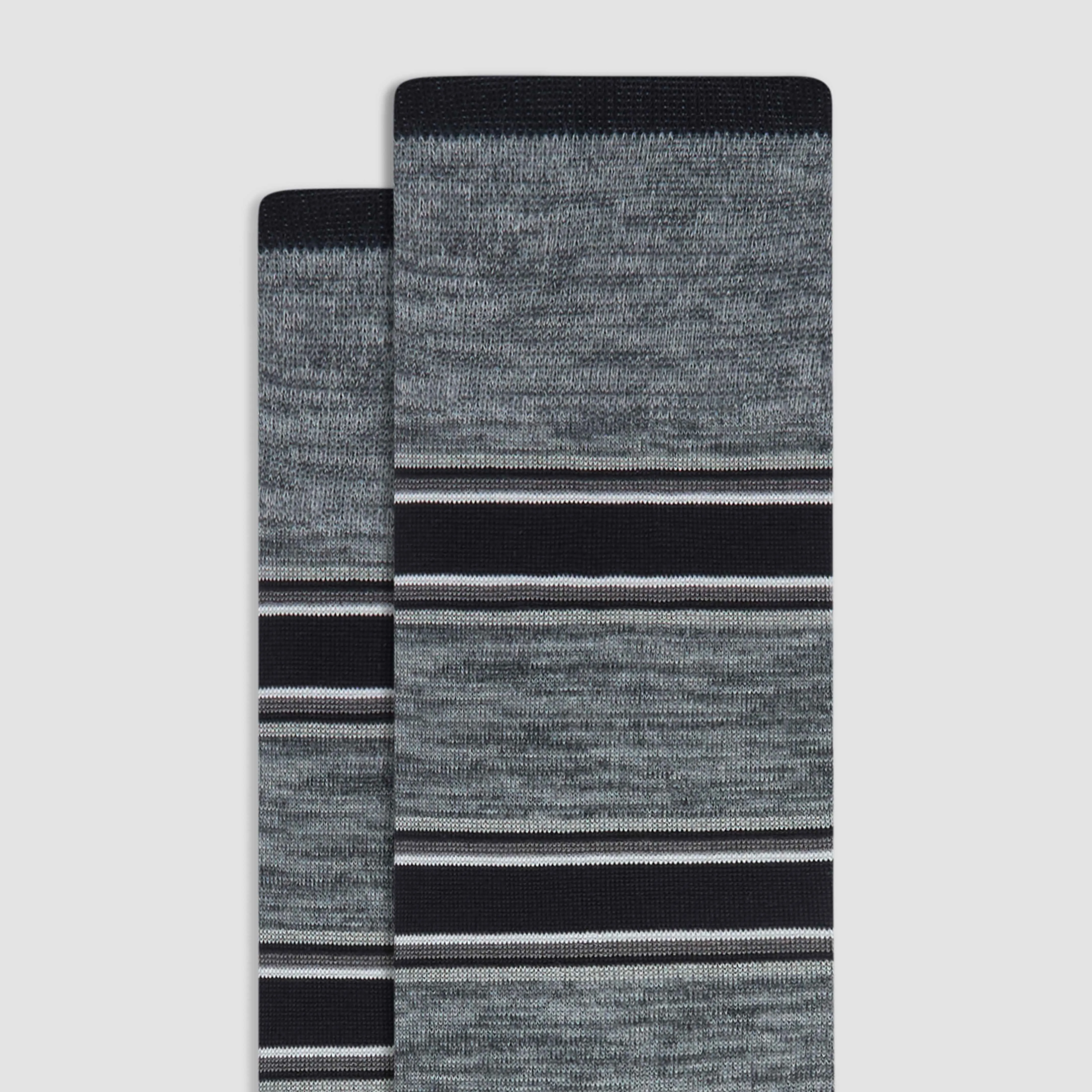 Striped Mid-Calf Socks sold by Bugatchi product image thumbnail 2