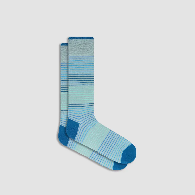 Striped Mid-Calf Socks sold by Bugatchi