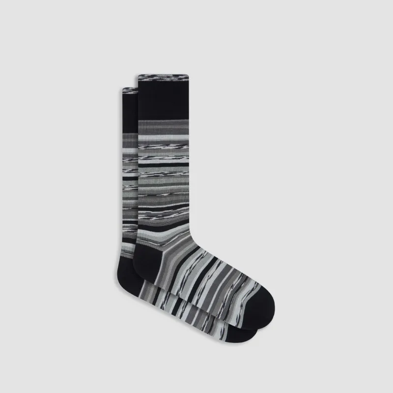 Striped Mid-Calf Socks sold by Bugatchi