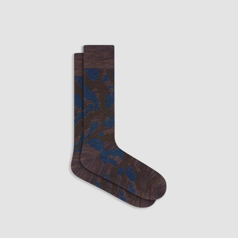 Camouflage Mid-Calf Socks sold by Bugatchi
