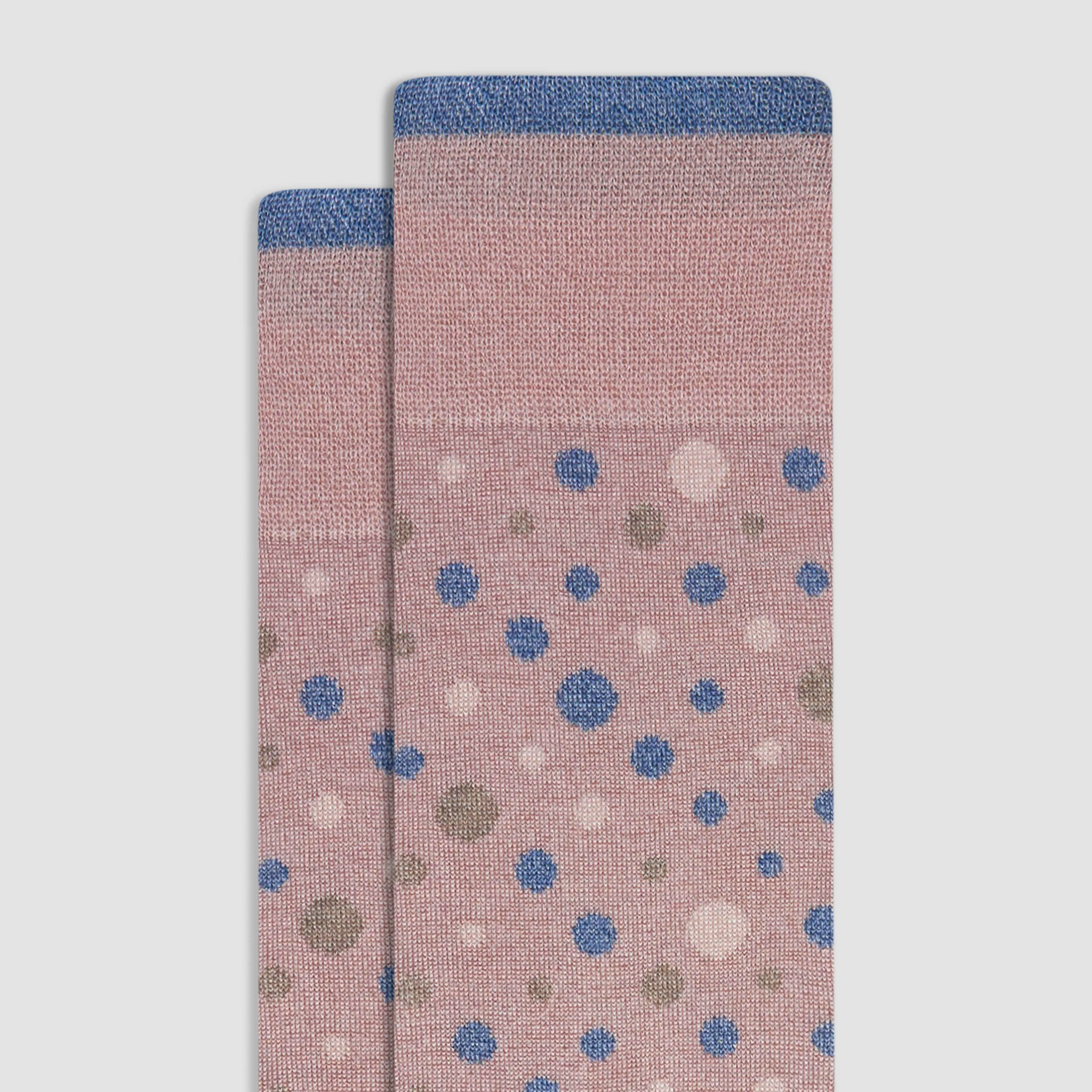 Polka Dot Mid-Calf Socks sold by Bugatchi product image thumbnail 2