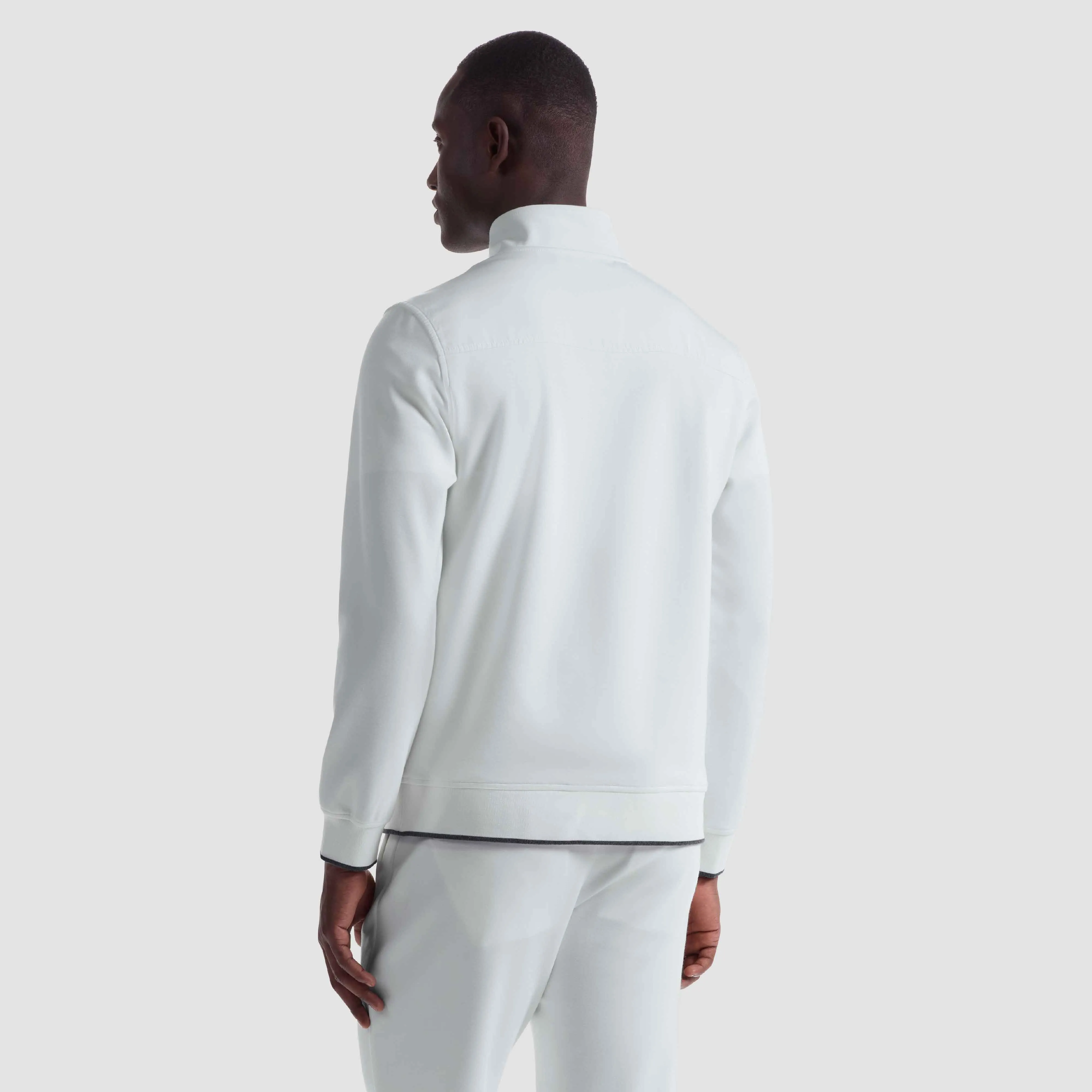 Soft Touch Quarter Zip Mock Neck Pullover sold by Bugatchi product image thumbnail 4
