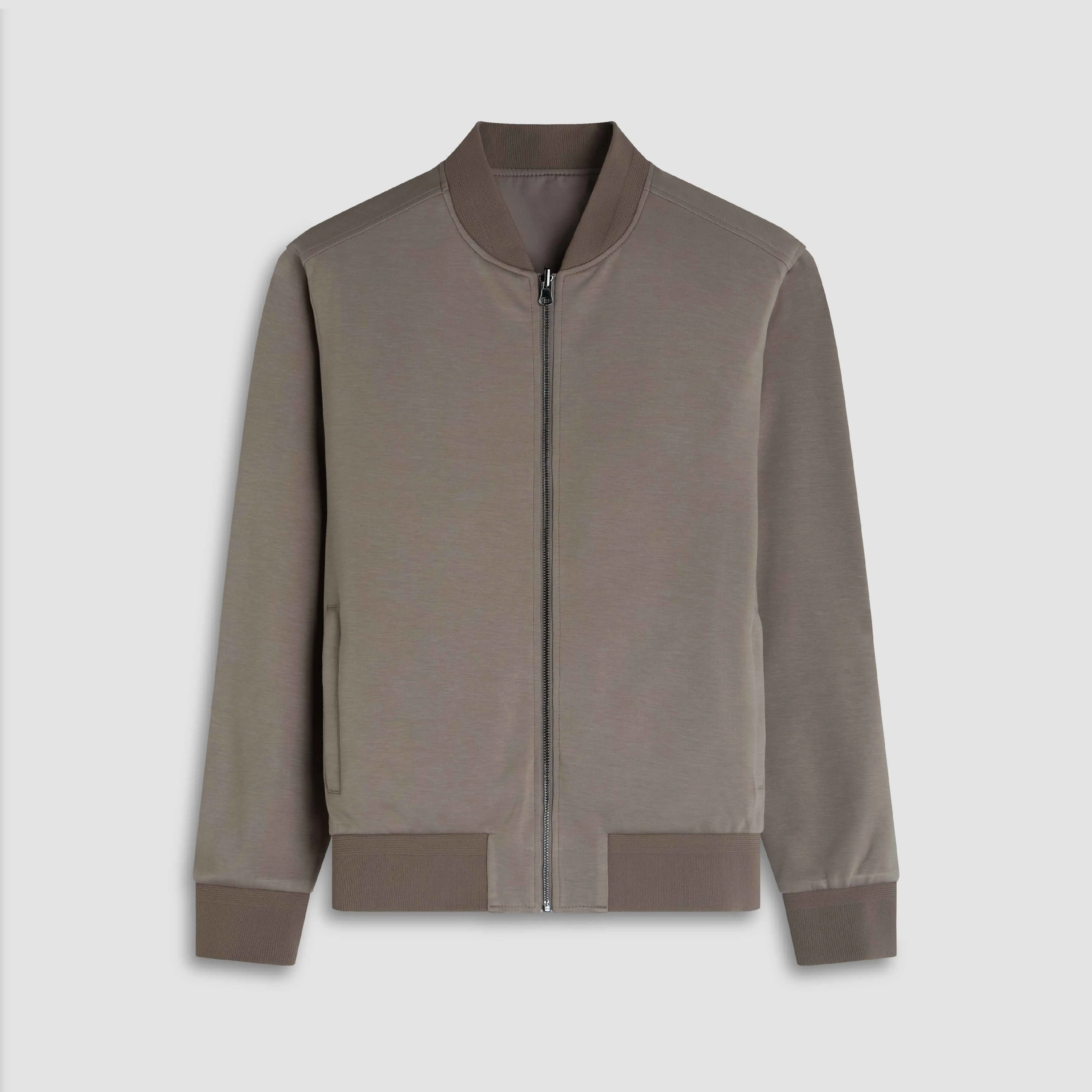 Soft Touch Reversible Baseball Jacket sold by Bugatchi