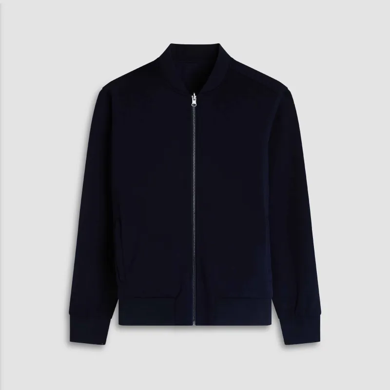 Soft Touch Reversible Baseball Jacket sold by Bugatchi