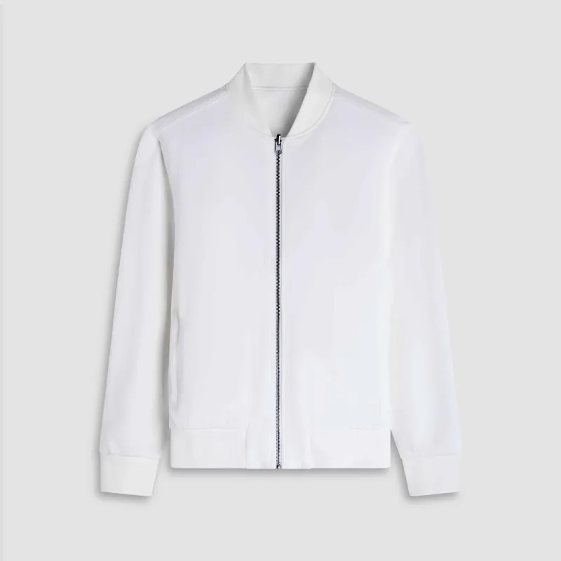 Soft Touch Reversible Baseball Jacket sold by Bugatchi