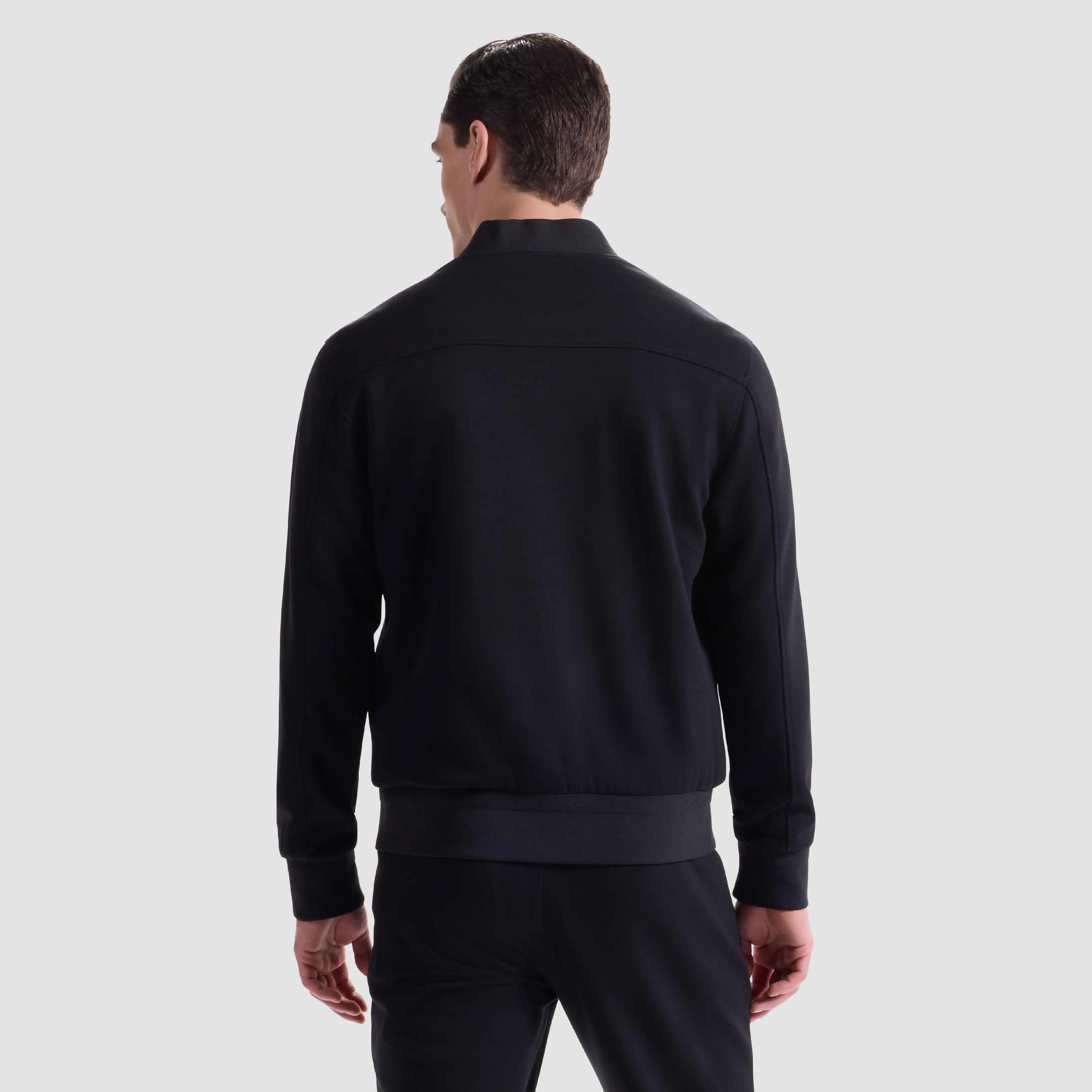 Soft Touch Reversible Baseball Jacket sold by Bugatchi product image thumbnail 5