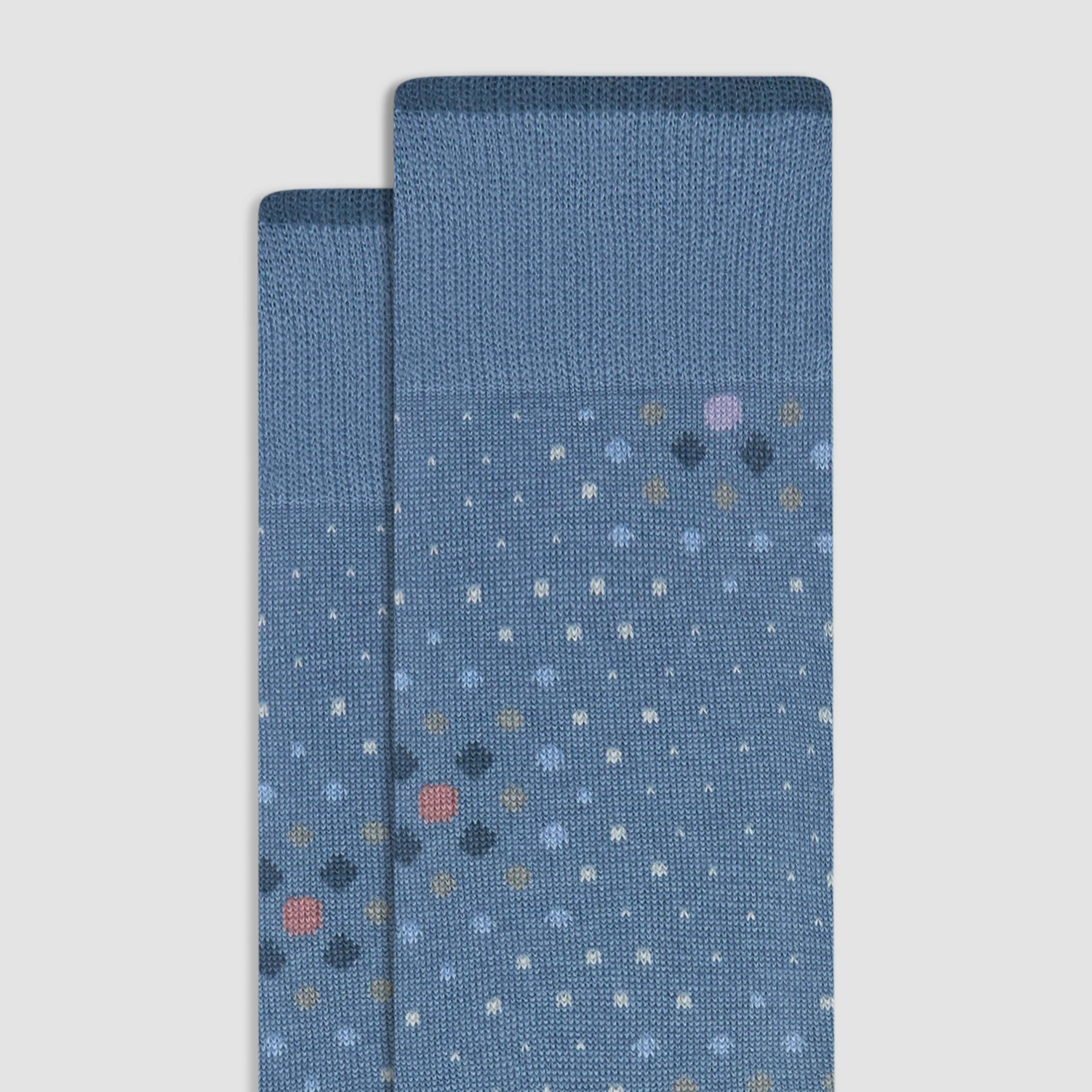 Mixed Media Cashmere Mid-Calf Socks sold by Bugatchi product image thumbnail 2