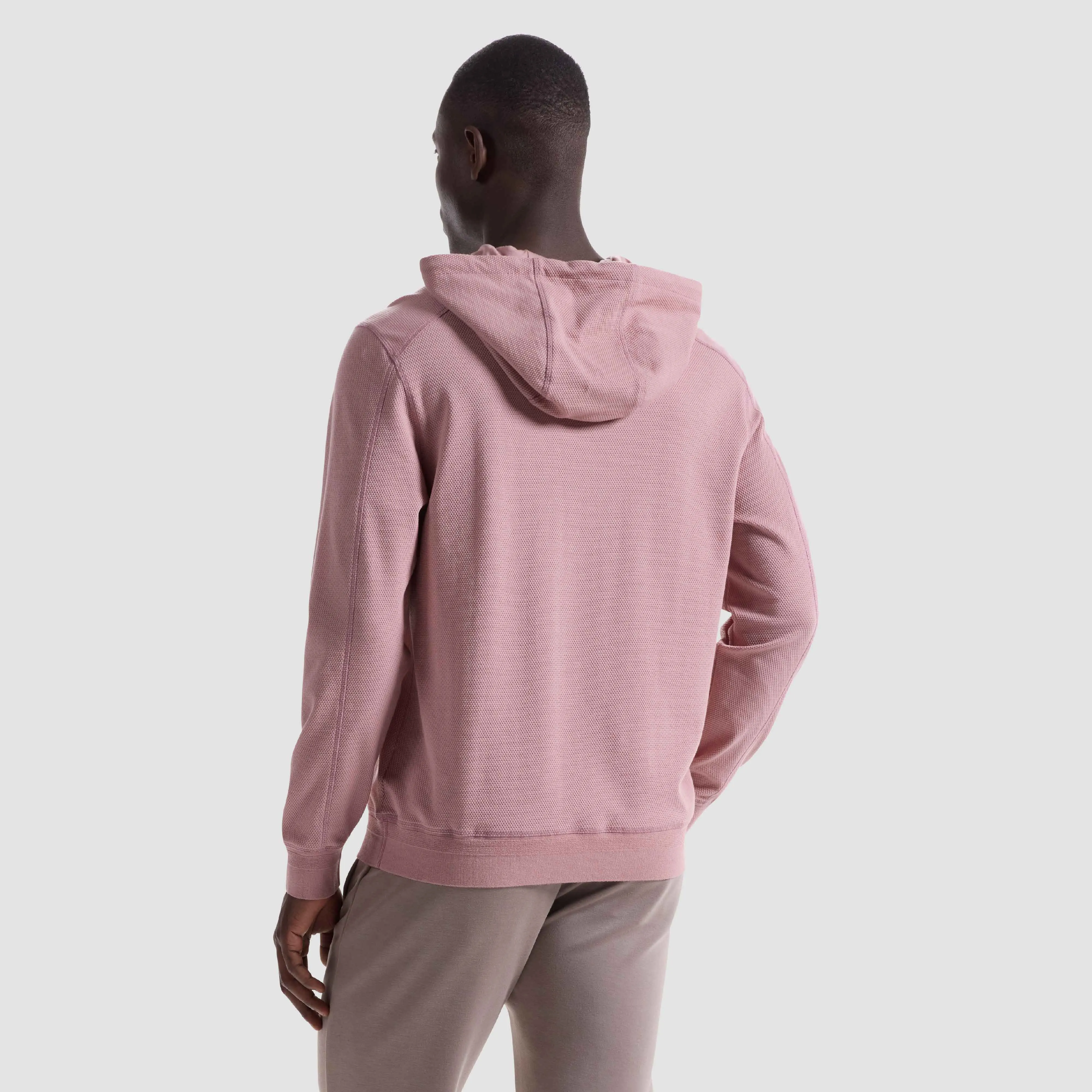Pique Hoodie Pullover sold by Bugatchi product image thumbnail 4