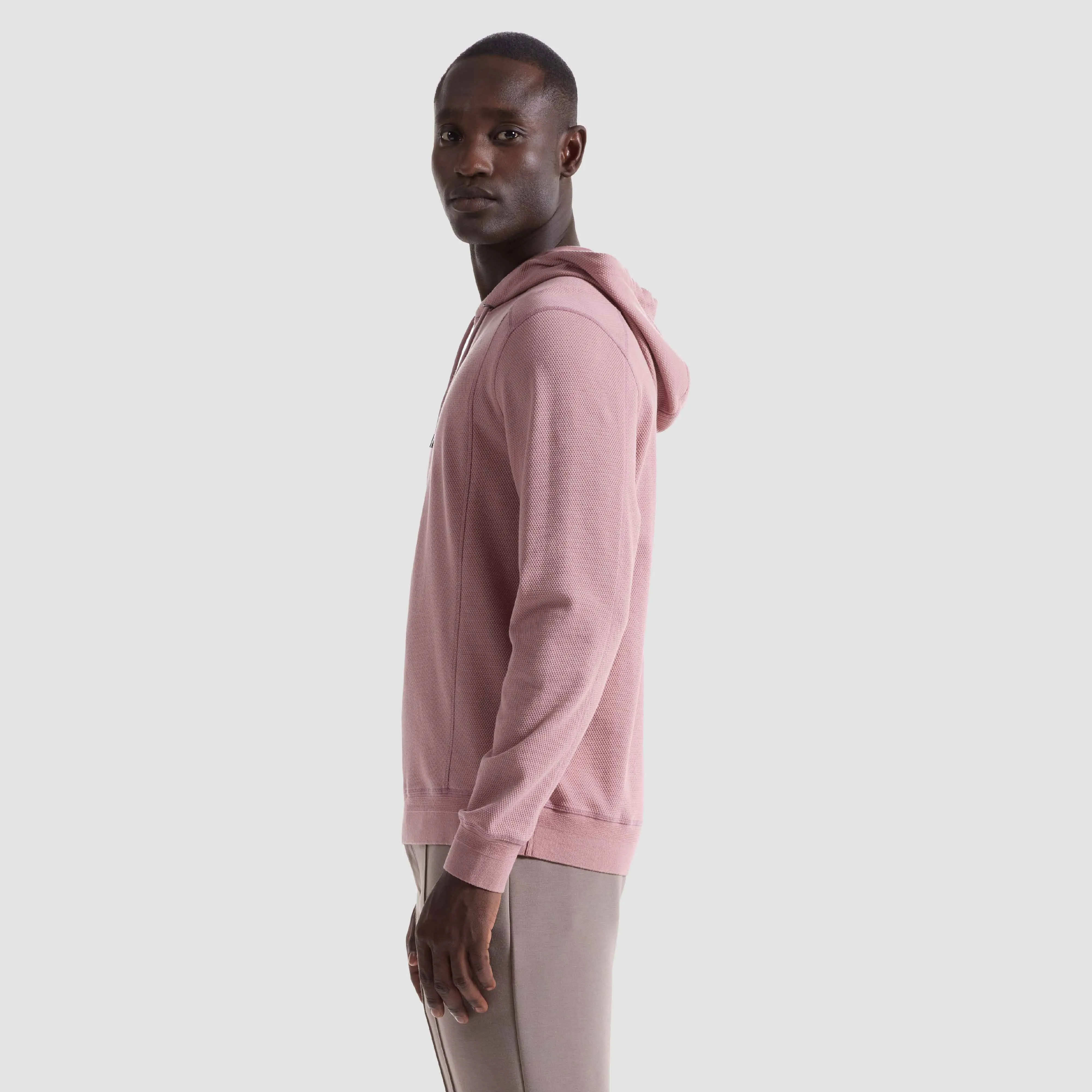 Pique Hoodie Pullover sold by Bugatchi product image thumbnail 3