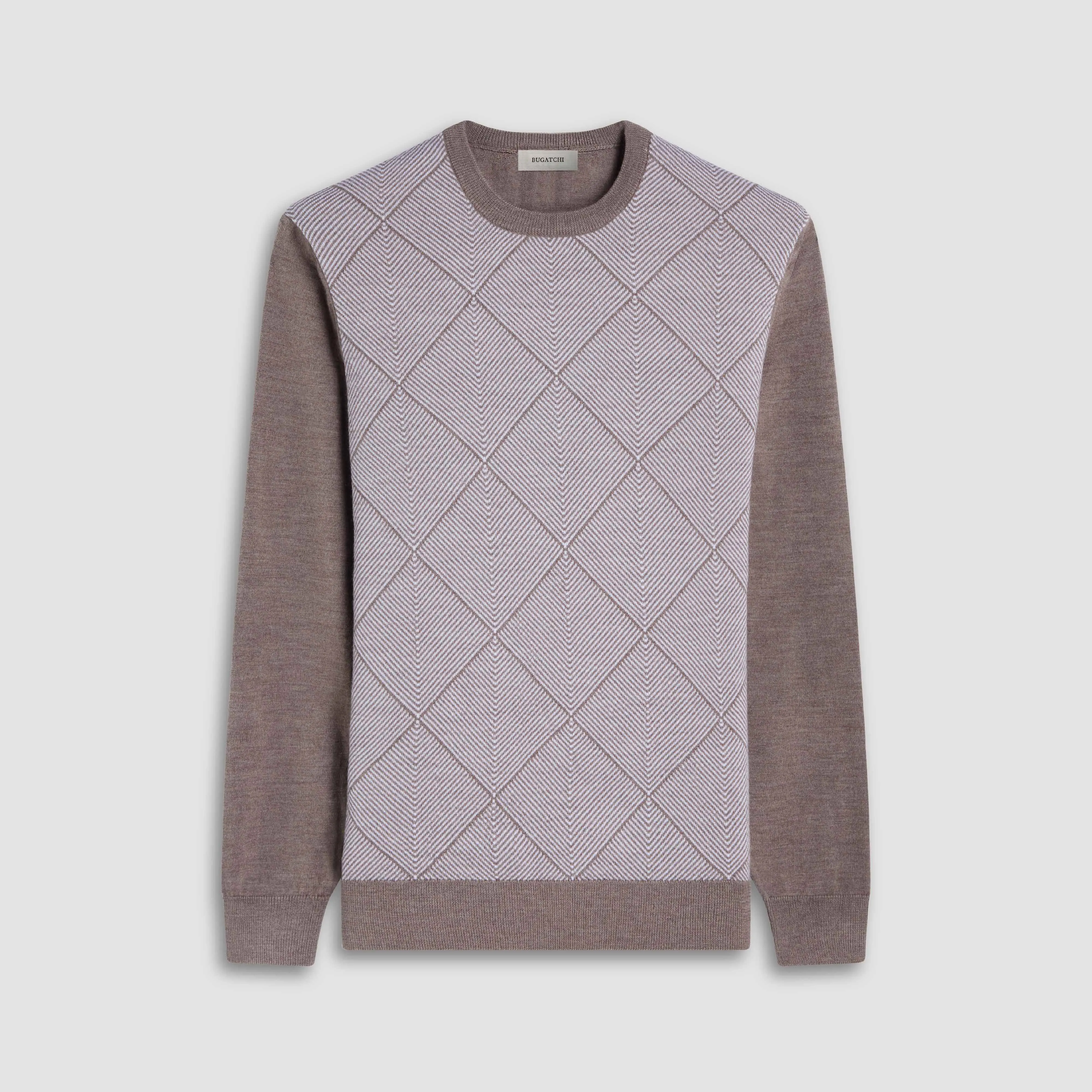 Diamond Crewneck Sweater sold by Bugatchi