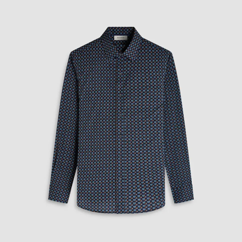 Julian Geometric Shirt sold by Bugatchi