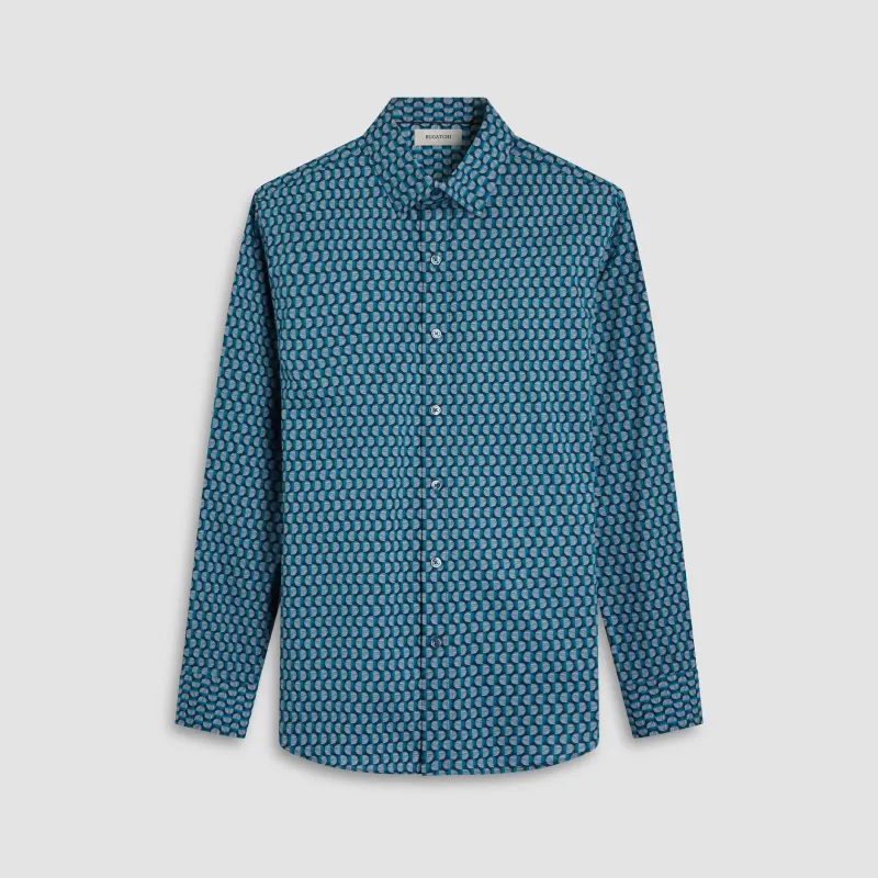 Julian Geometric Shirt sold by Bugatchi