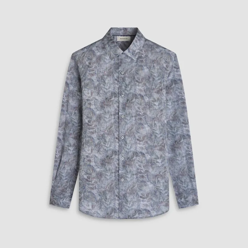 Julian Leaf Print Shirt sold by Bugatchi
