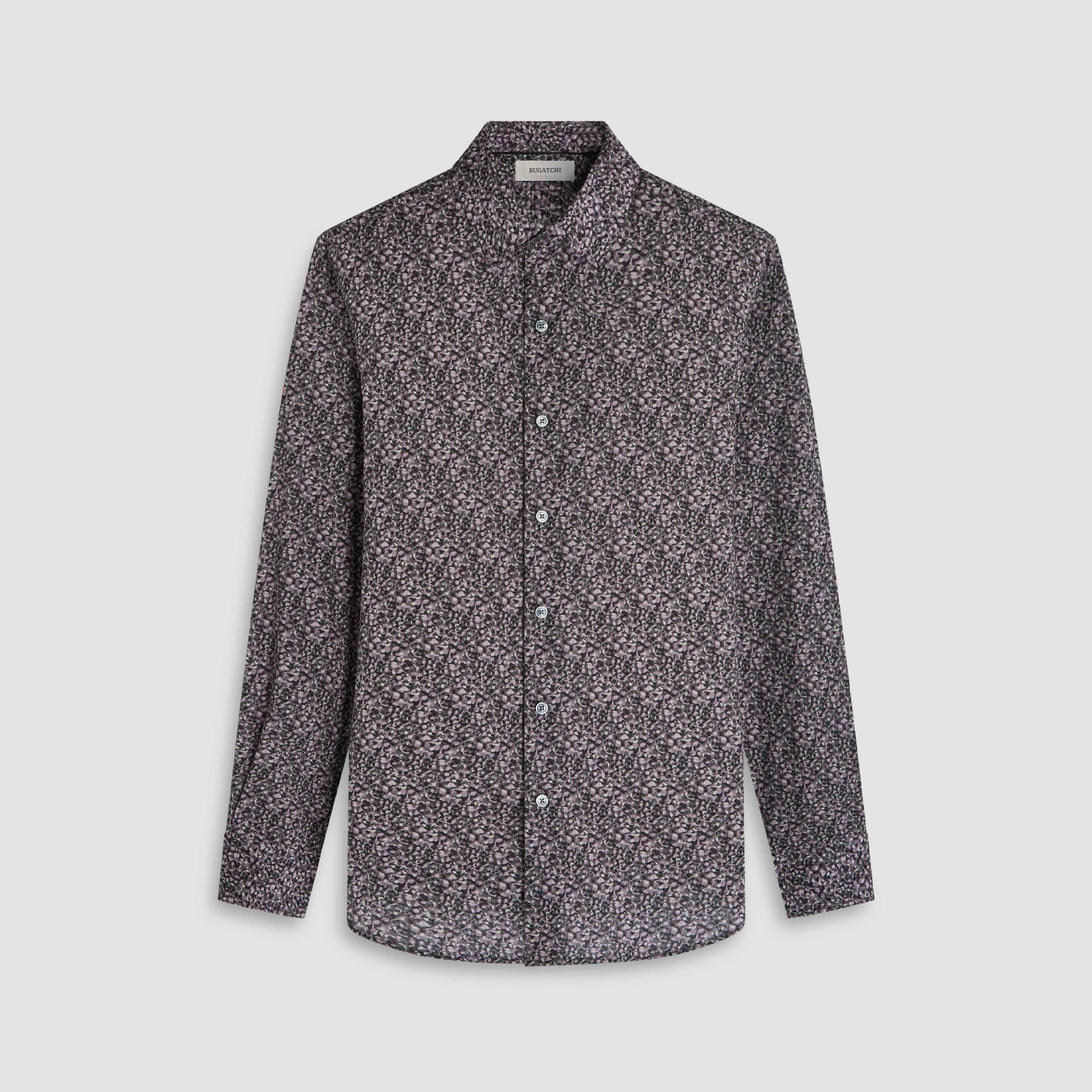 Julian Pebble Print Shirt sold by Bugatchi