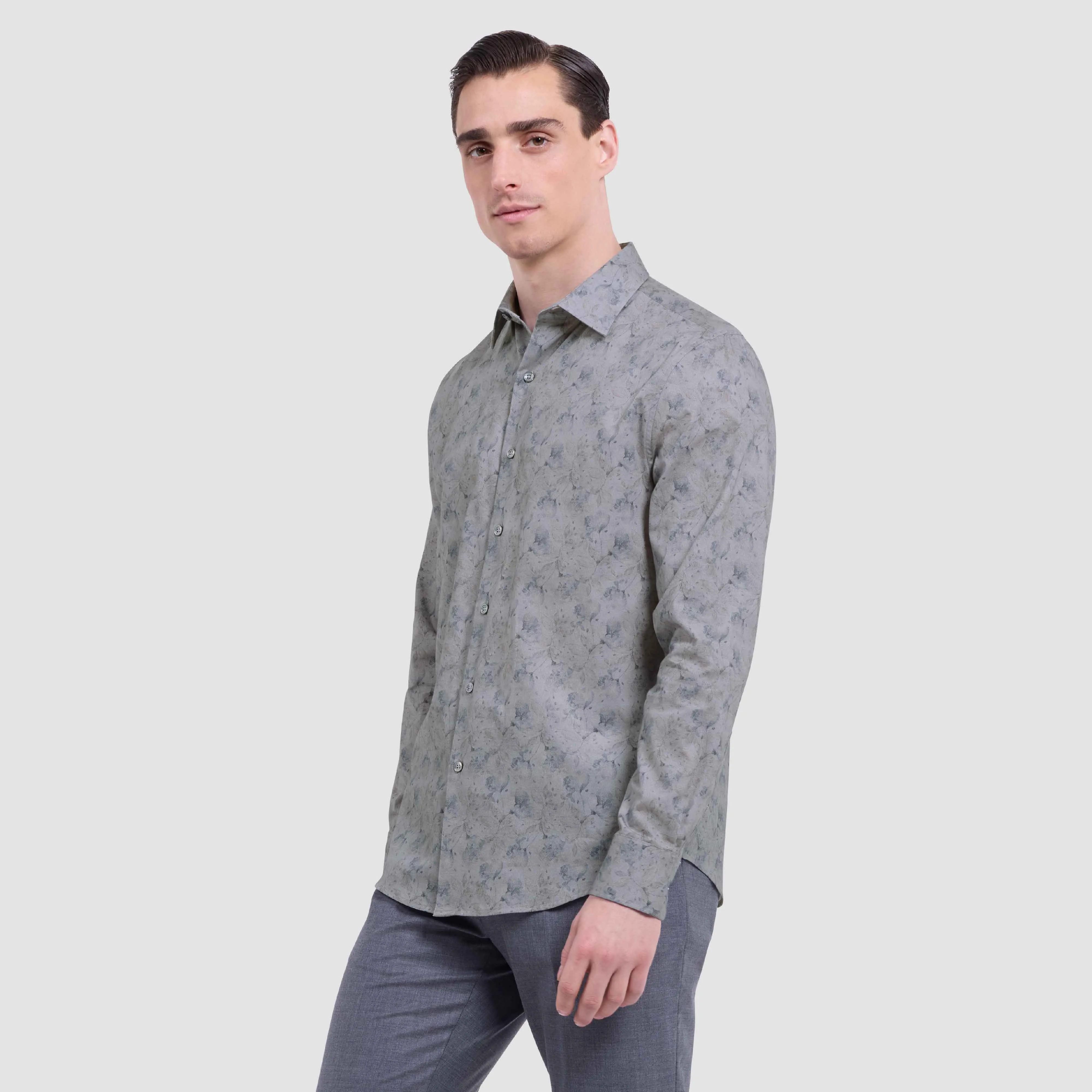 Julian Floral Shirt sold by Bugatchi product image thumbnail 3