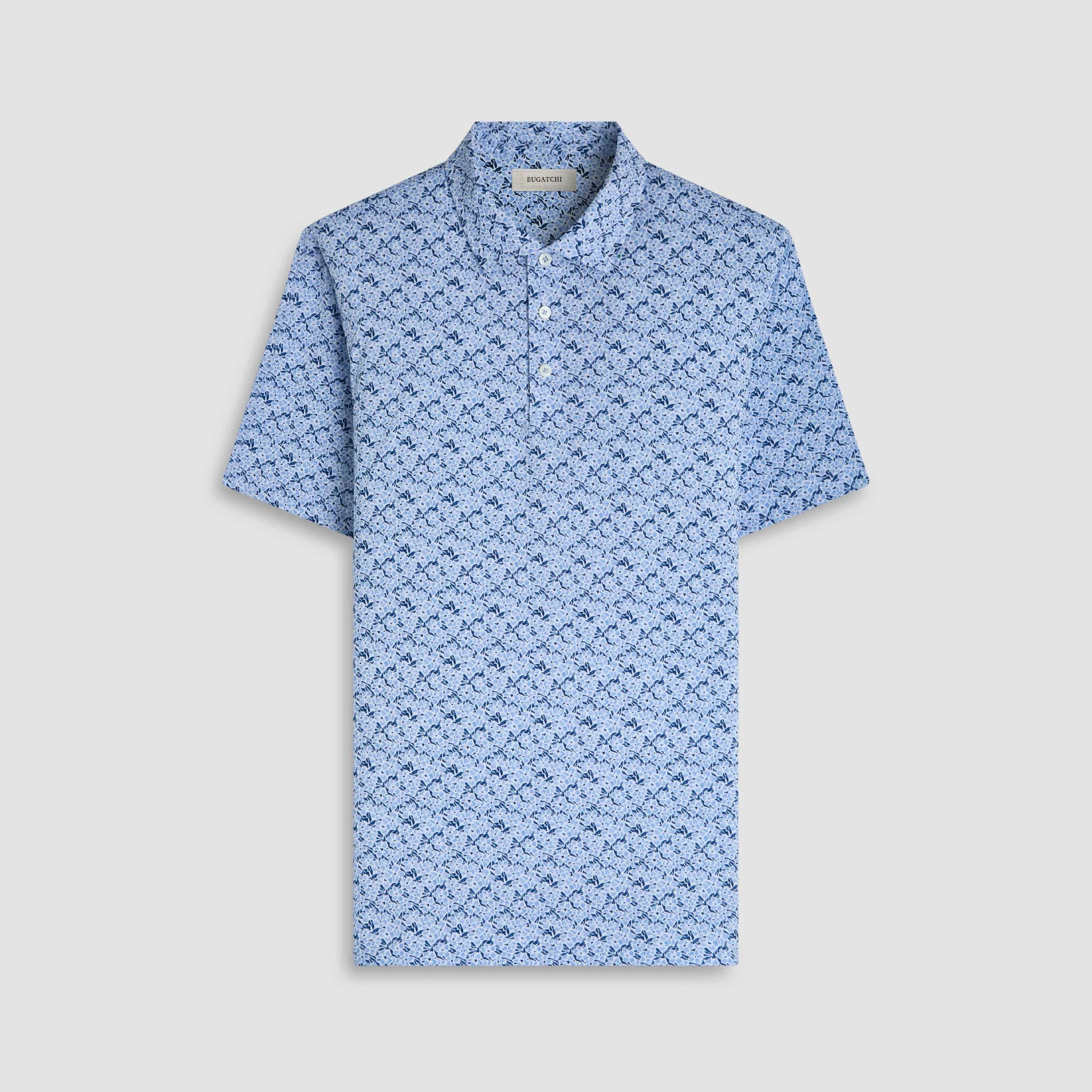 Victor Floral OoohCotton Polo Shirt sold by Bugatchi