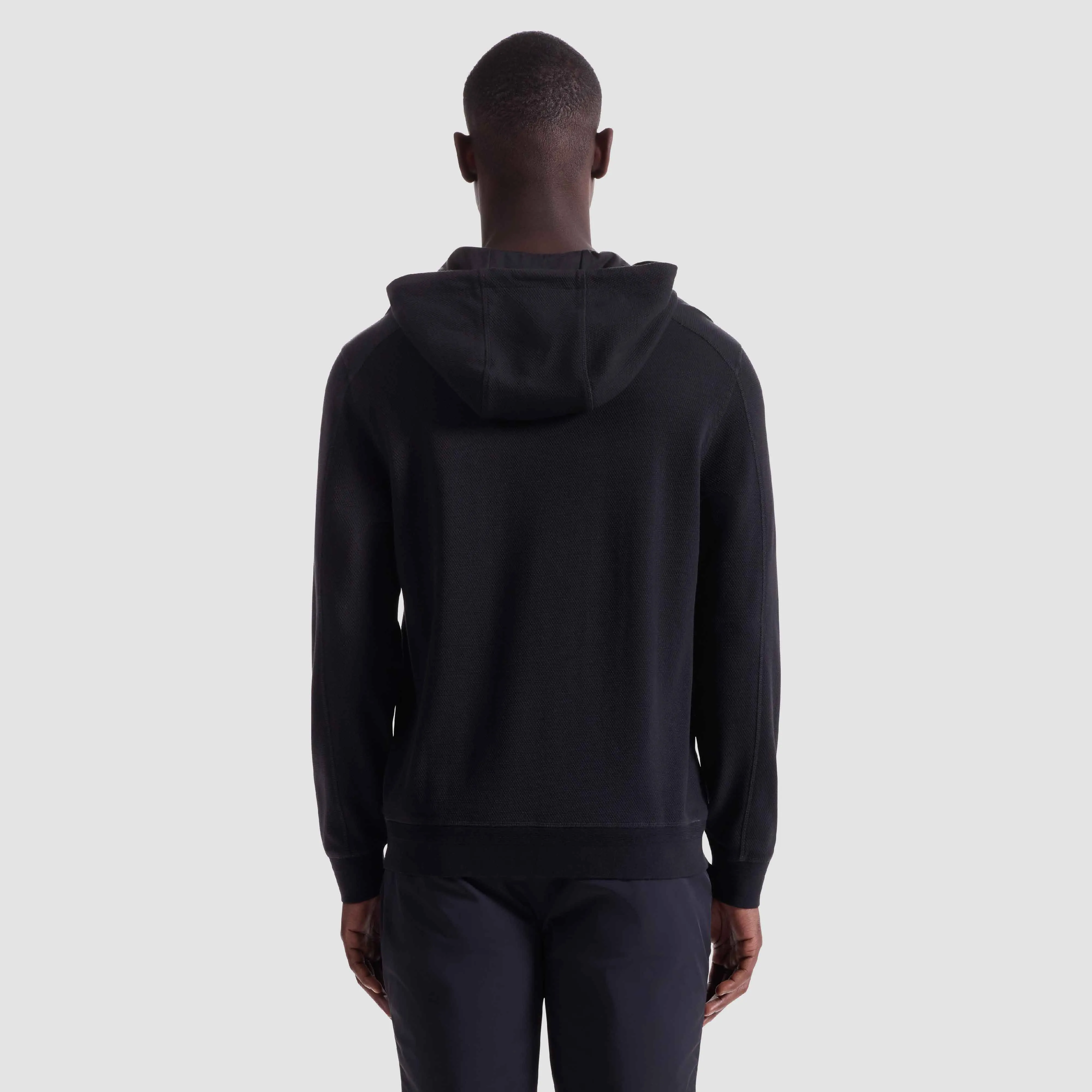 Pique Hoodie Pullover sold by Bugatchi product image thumbnail 4