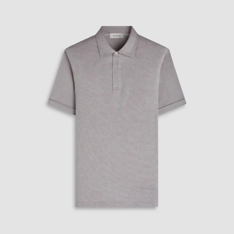 Floral Pique Polo sold by Bugatchi
