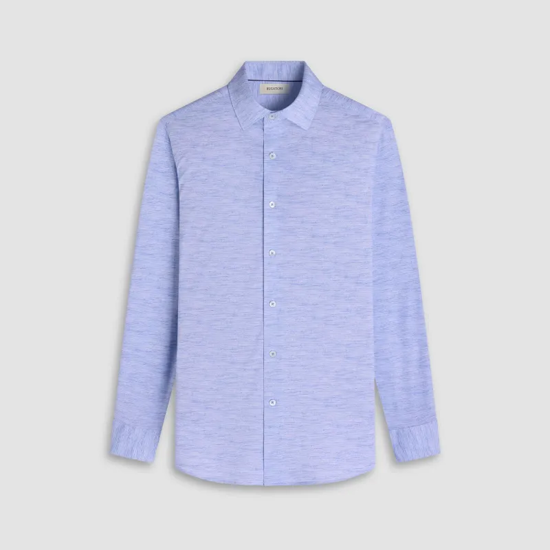 James Heathered OoohCotton Shirt sold by Bugatchi