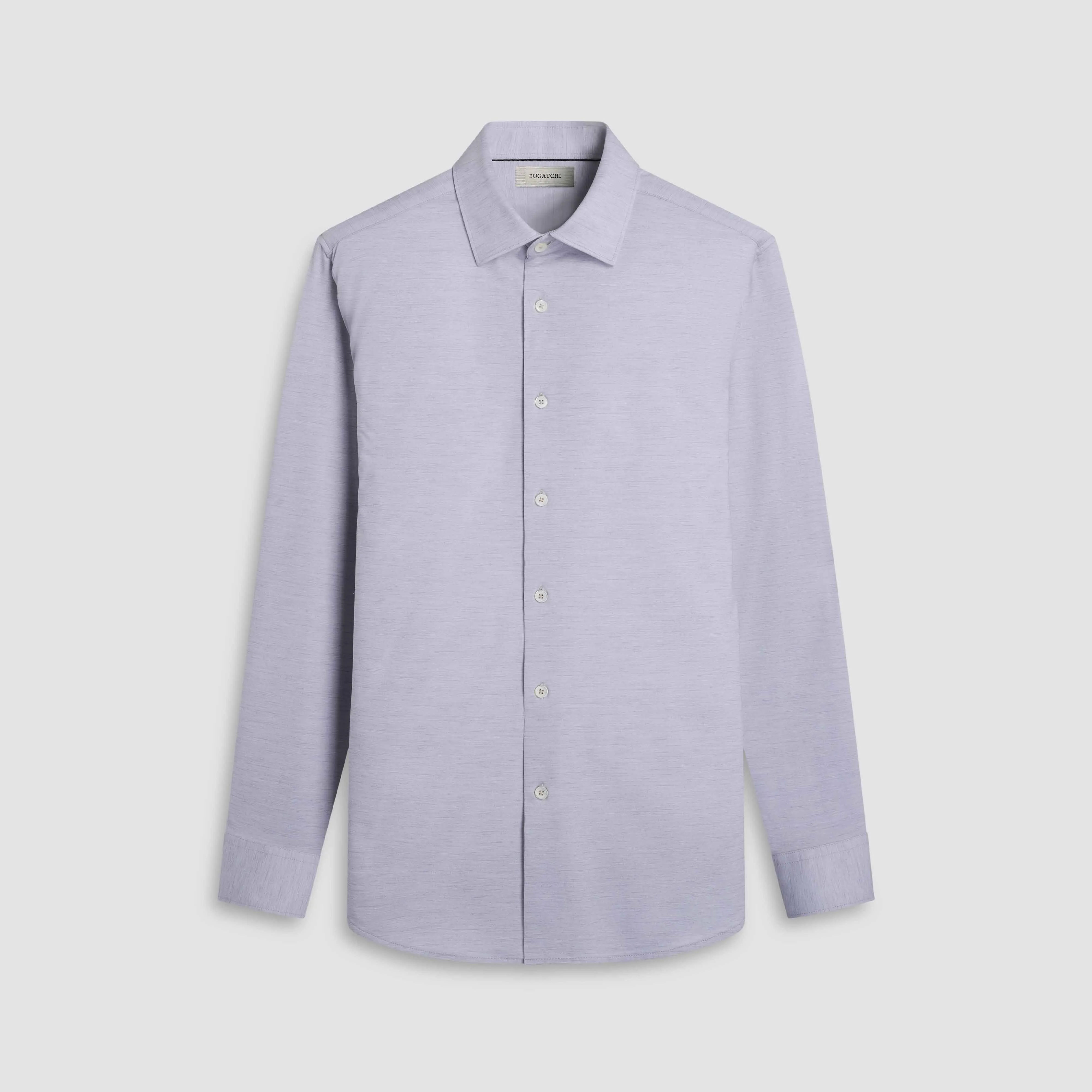James Heathered OoohCotton Shirt sold by Bugatchi