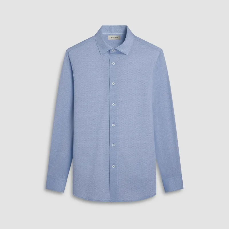 Jules Honeycomb OoohCotton Shirt sold by Bugatchi