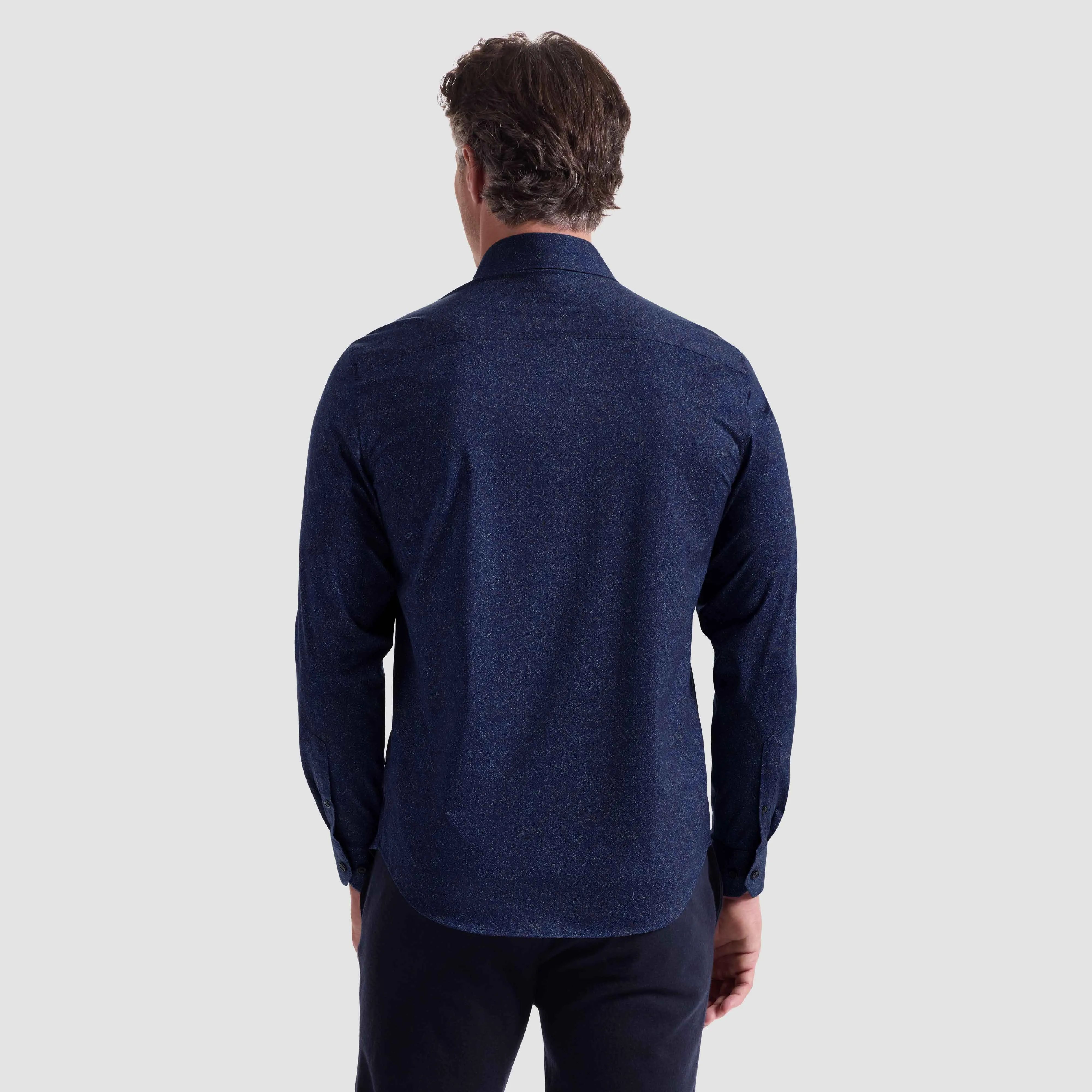 James Marbled OoohCotton Shirt sold by Bugatchi product image thumbnail 4