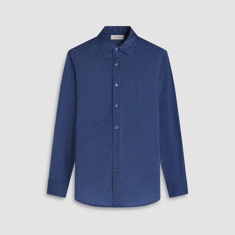 Jules Geometric OoohCotton Shirt sold by Bugatchi