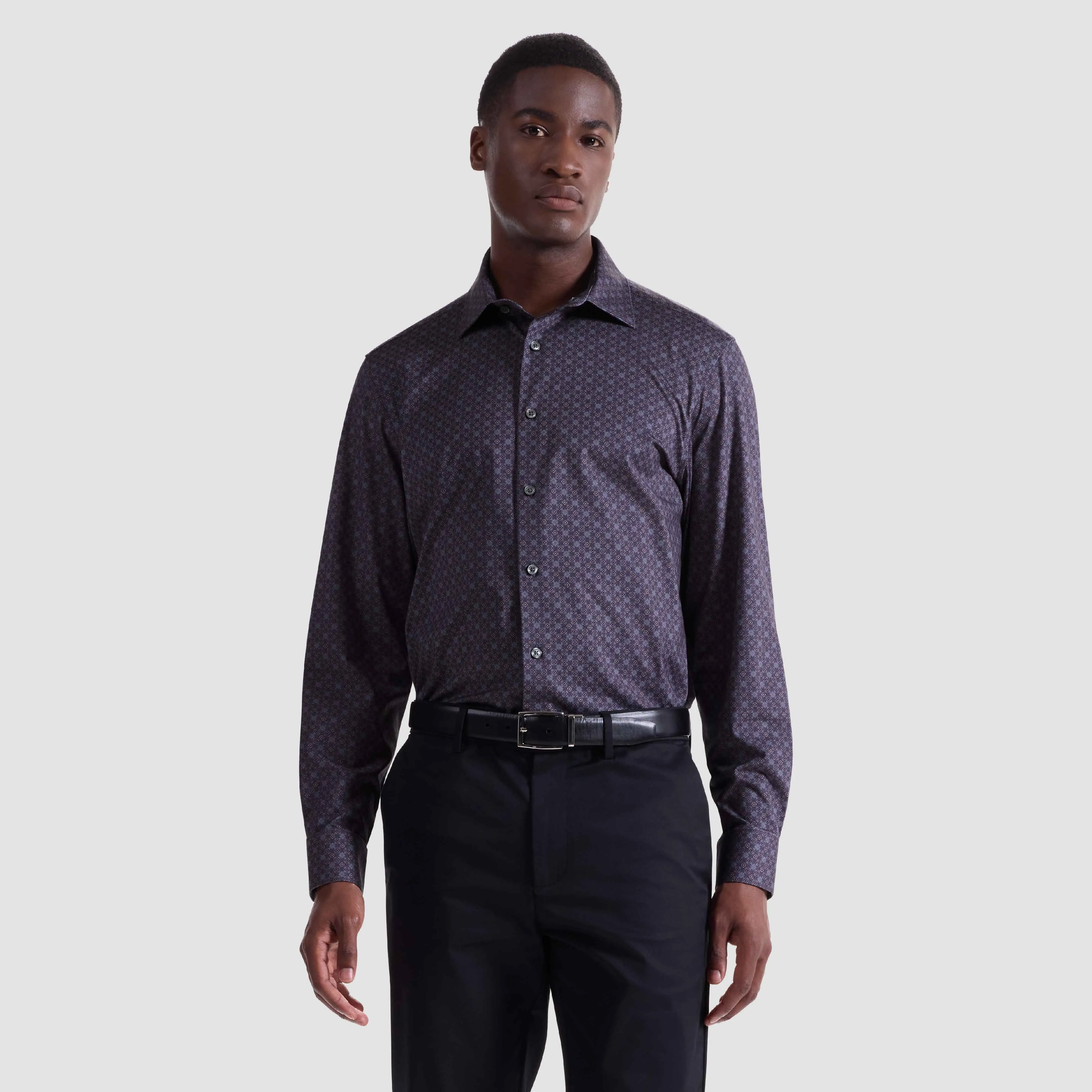 James Floral Print OoohCotton Shirt sold by Bugatchi product image thumbnail 2