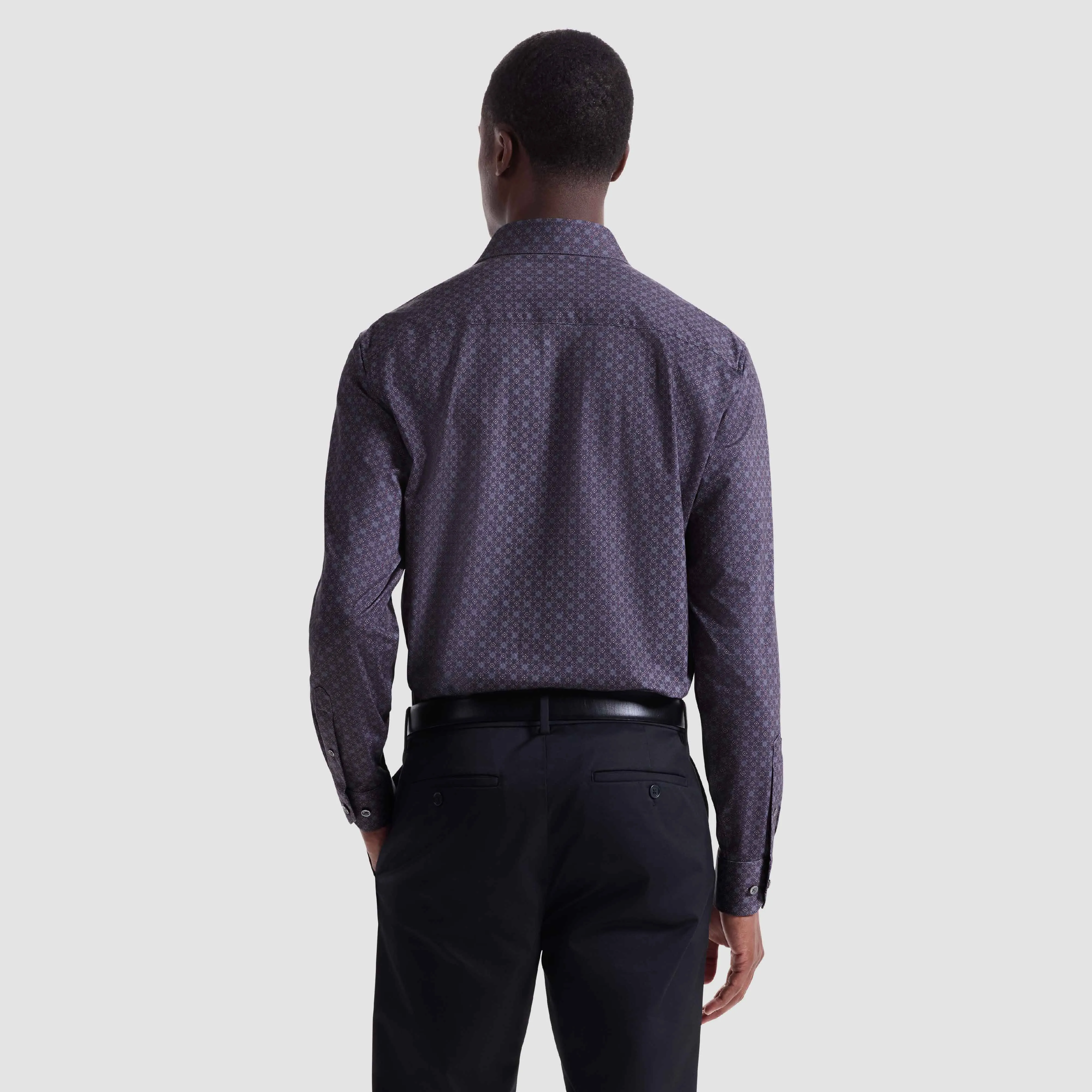 James Floral Print OoohCotton Shirt sold by Bugatchi product image thumbnail 4