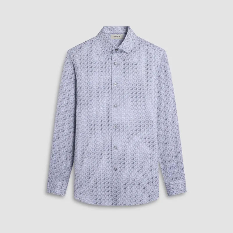 James Floral Check OoohCotton Shirt sold by Bugatchi