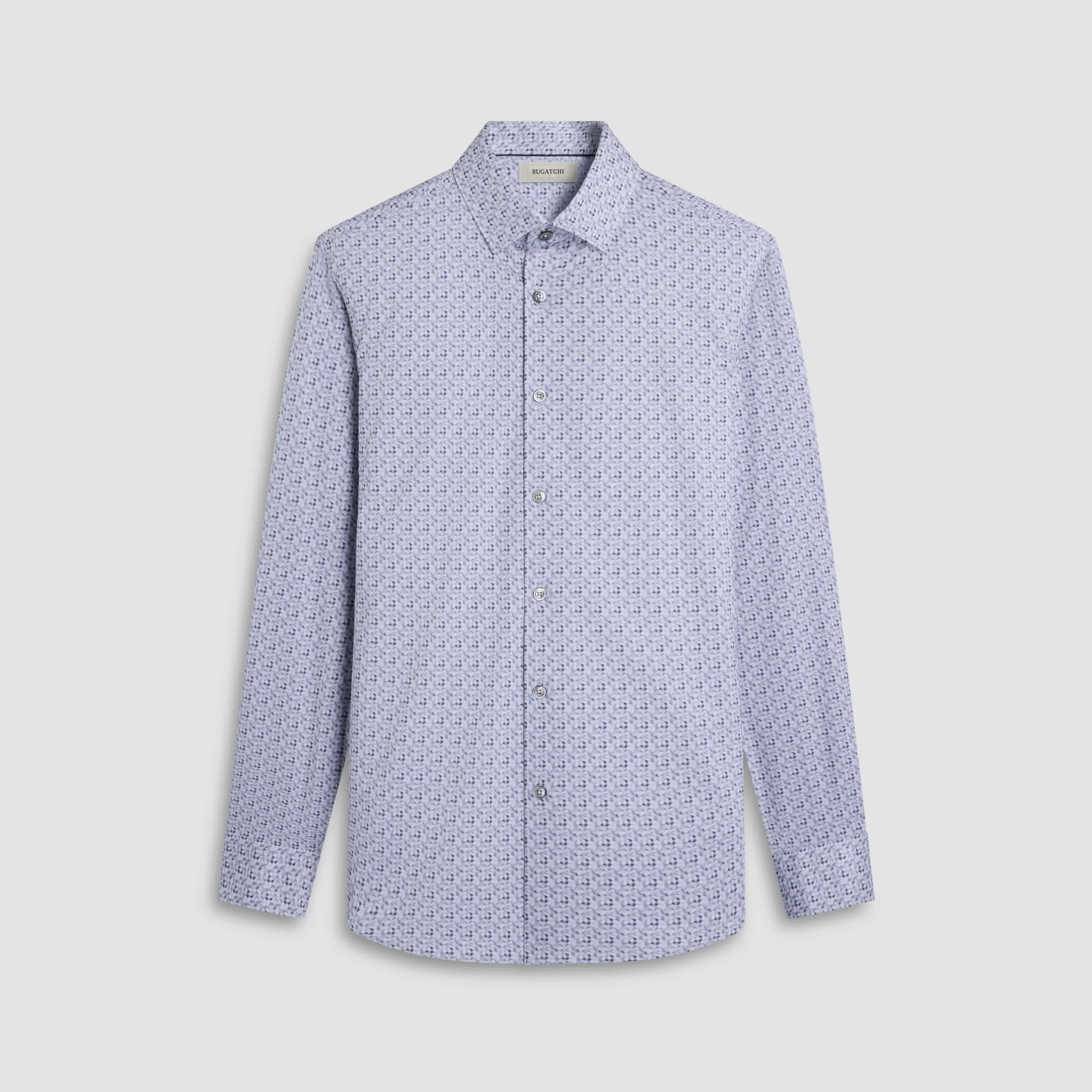 James Floral Check OoohCotton Shirt sold by Bugatchi