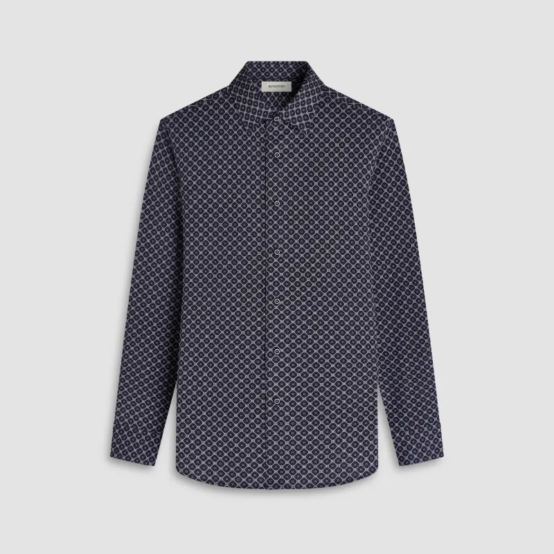 James Medallion OoohCotton Shirt sold by Bugatchi