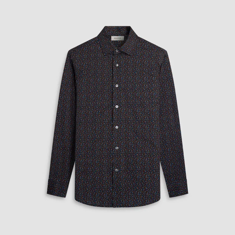 James Geometric OoohCotton Shirt sold by Bugatchi