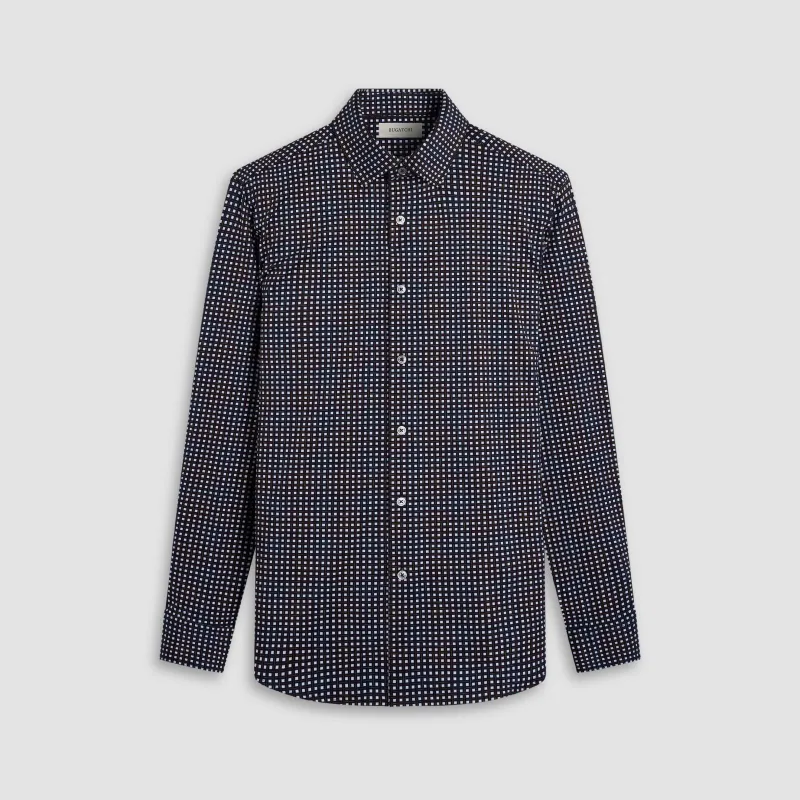 James Basketweave OoohCotton Shirt sold by Bugatchi
