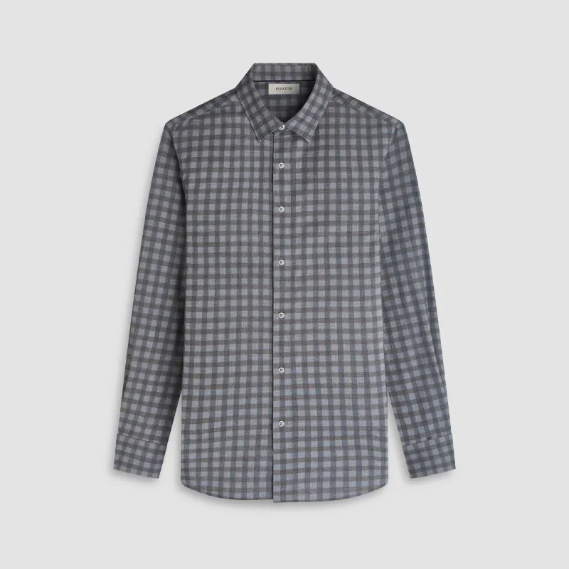 Karl Gingham Shirt sold by Bugatchi