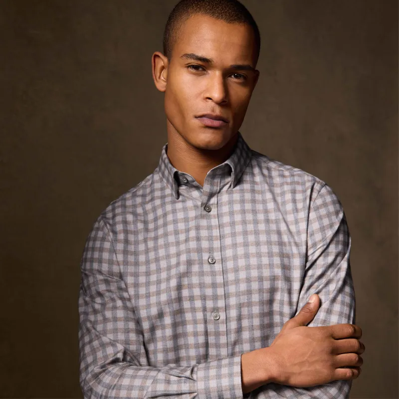 Jules Plaid OoohCotton Shirt sold by Bugatchi