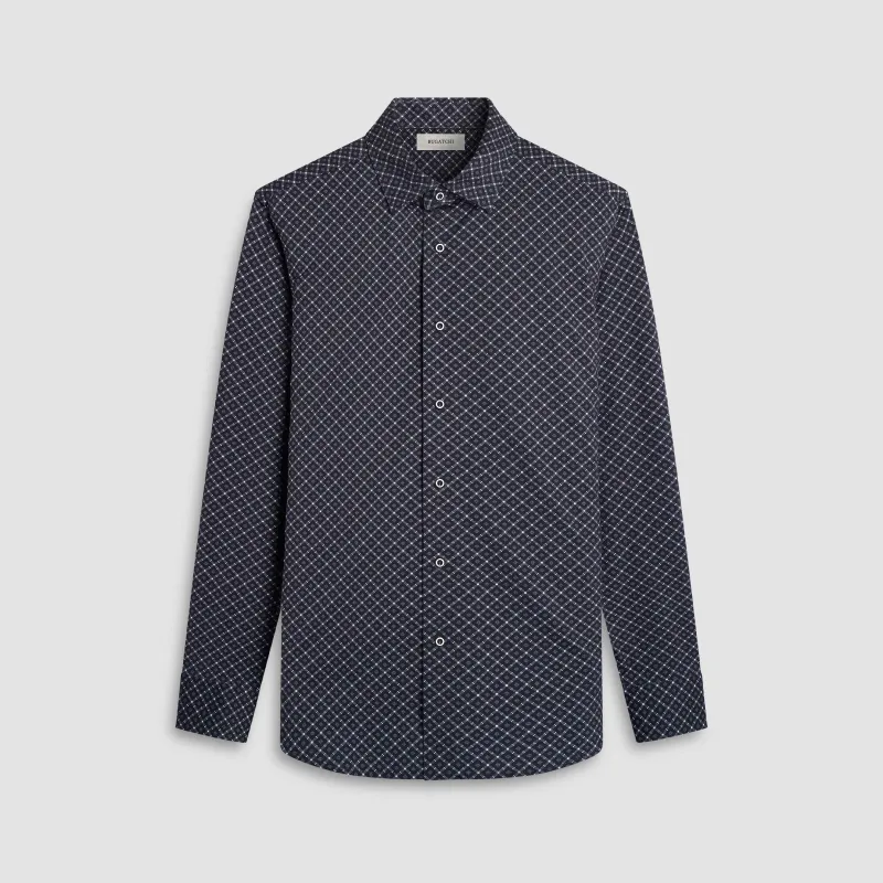 Jules Geometric OoohCotton Shirt sold by Bugatchi