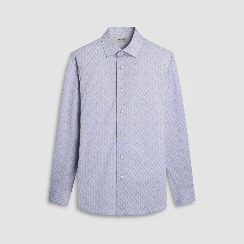 James Geometric OoohCotton Shirt sold by Bugatchi