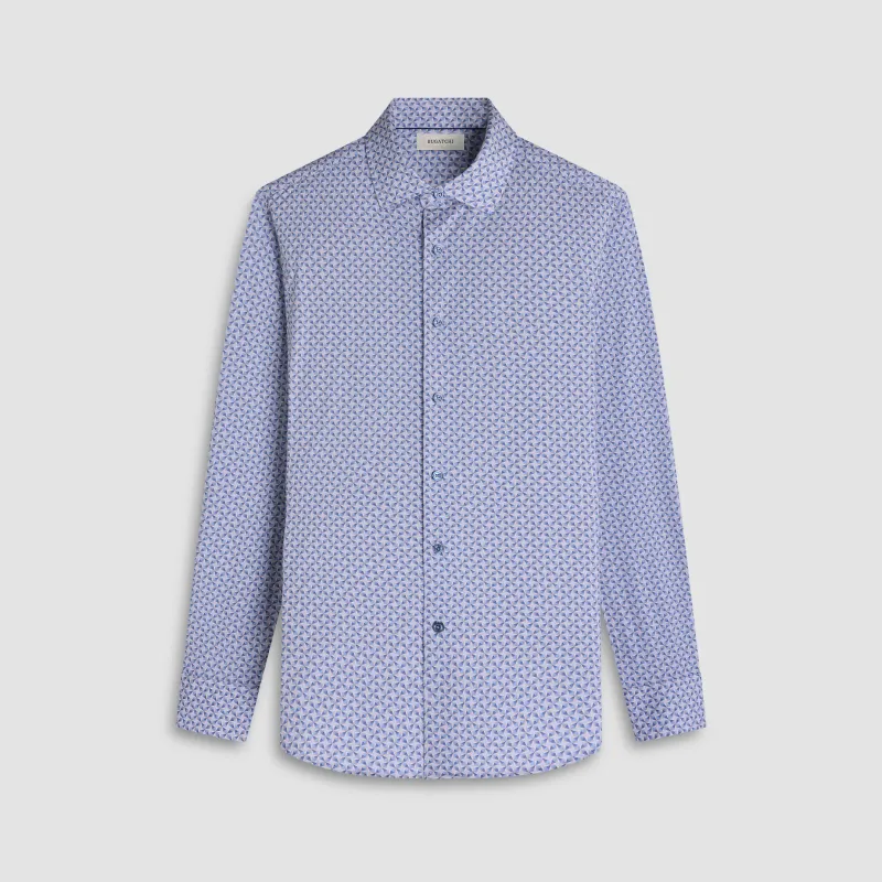 James Geometric OoohCotton Shirt sold by Bugatchi