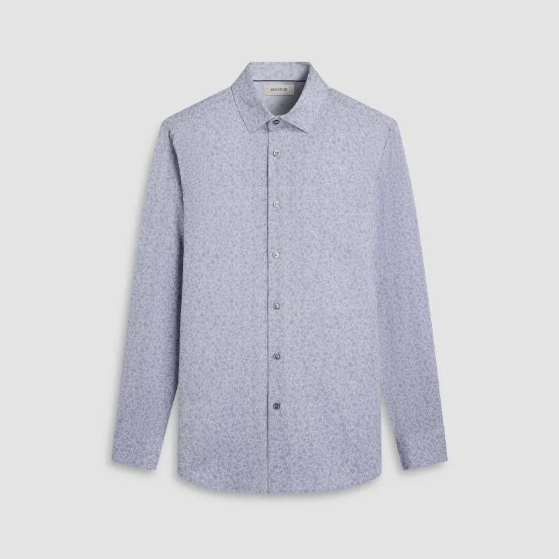 Jimmy Double-Sided Floral & Abstract OoohCotton Shirt sold by Bugatchi