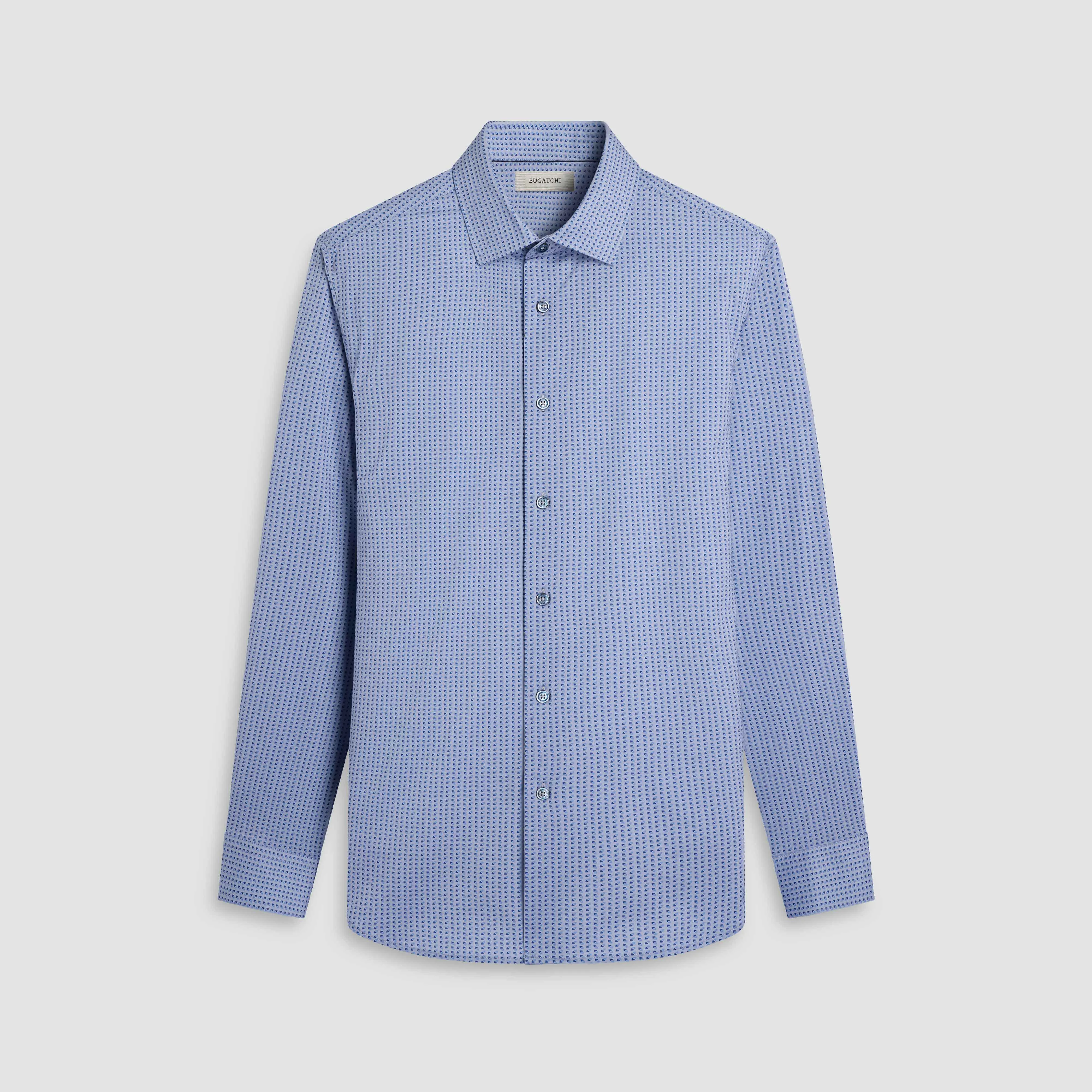 James Geometric OoohCotton Shirt sold by Bugatchi