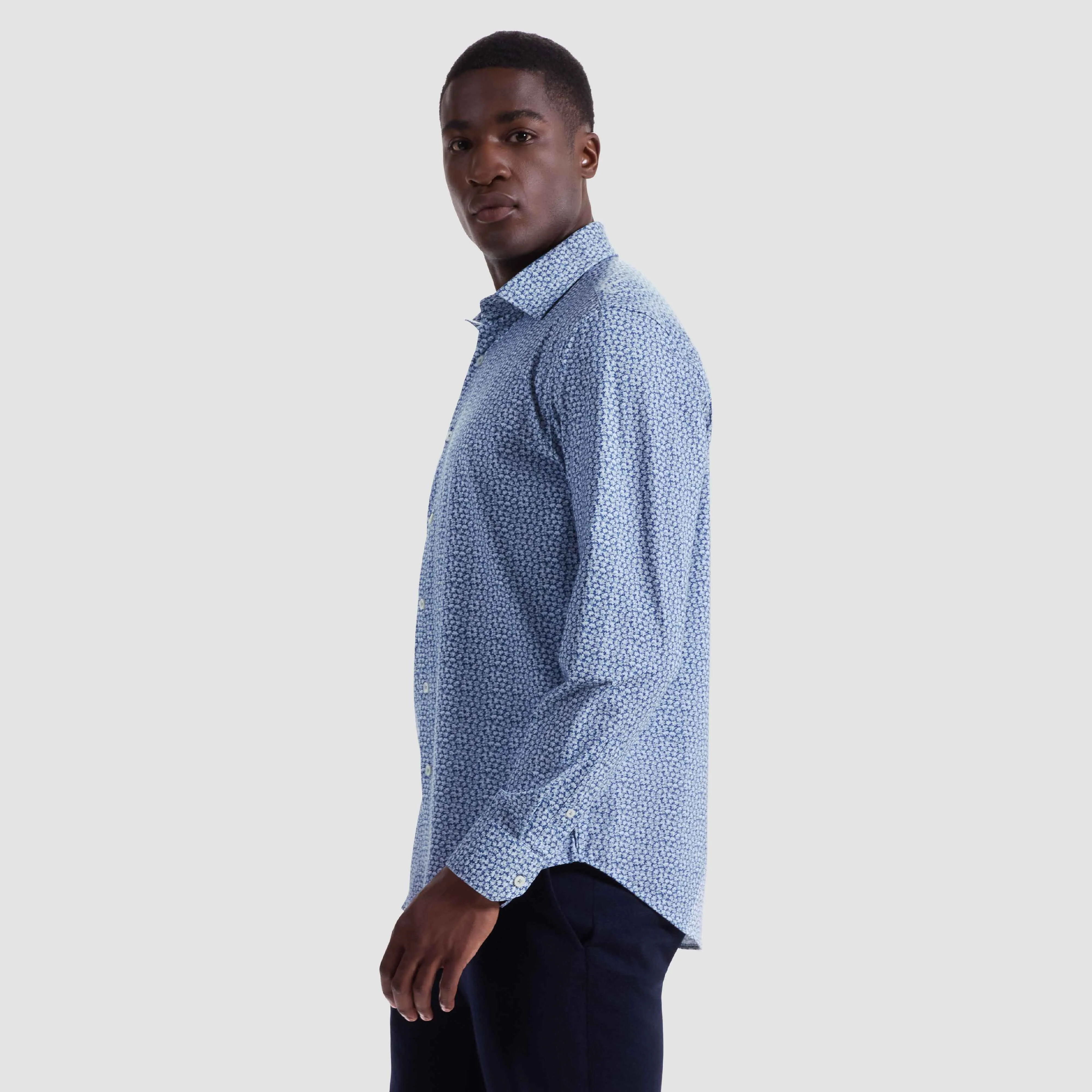 James Floral OoohCotton Shirt sold by Bugatchi product image thumbnail 3