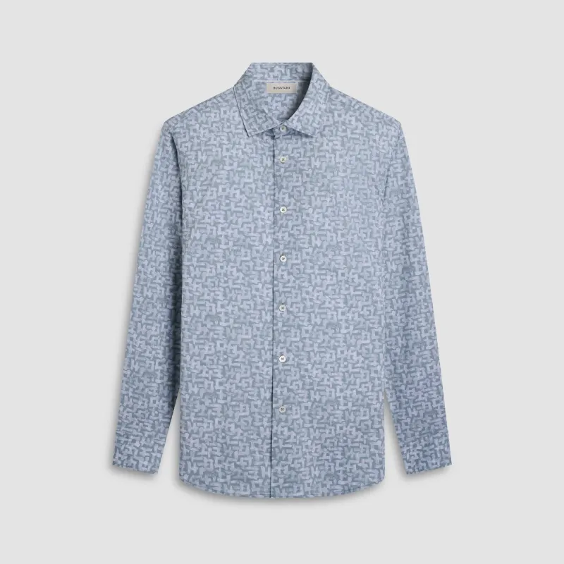 James Abstract OoohCotton Shirt sold by Bugatchi